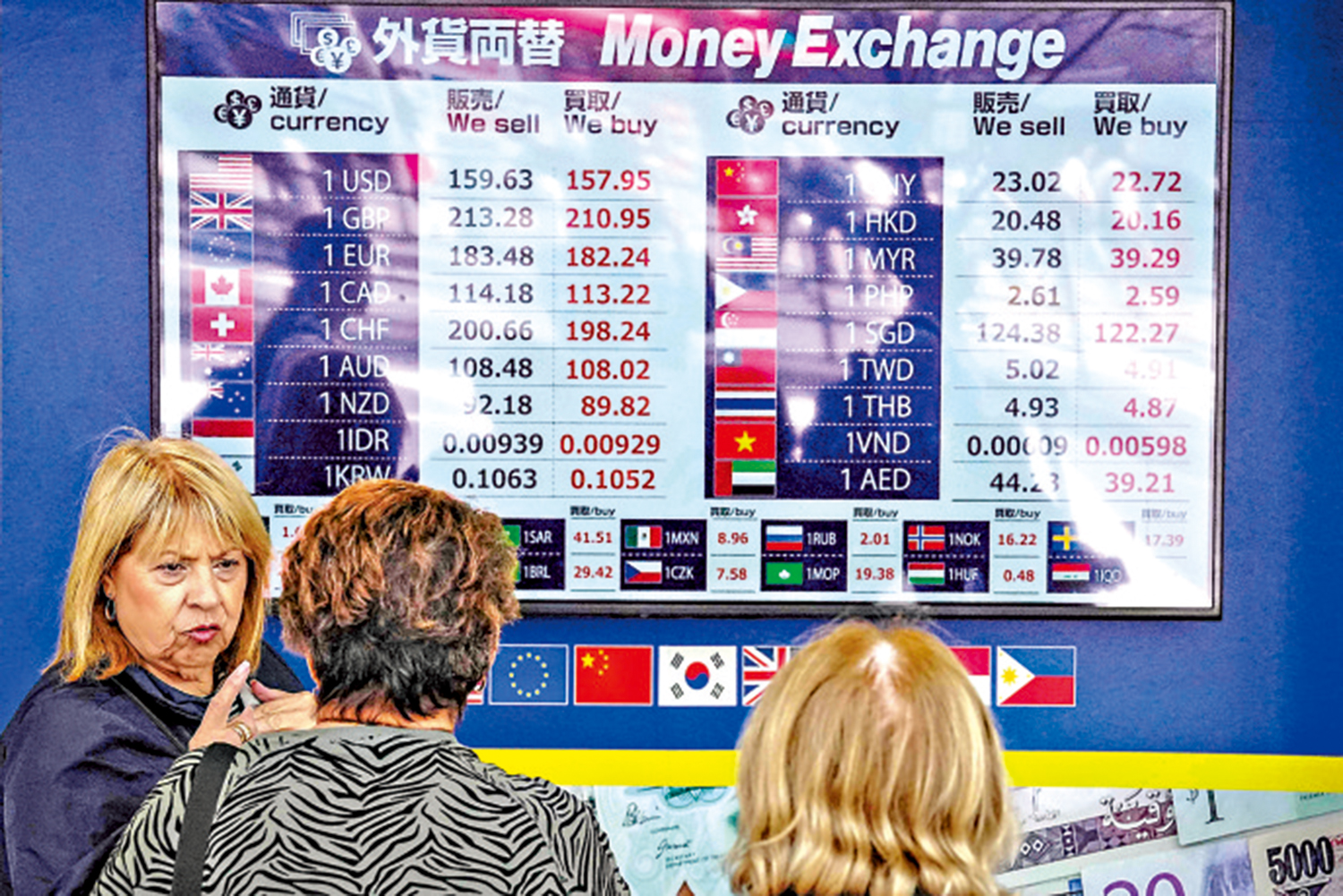 　　圖：投資者關注匯率風險，對以港元計價的投資需求日益增加。