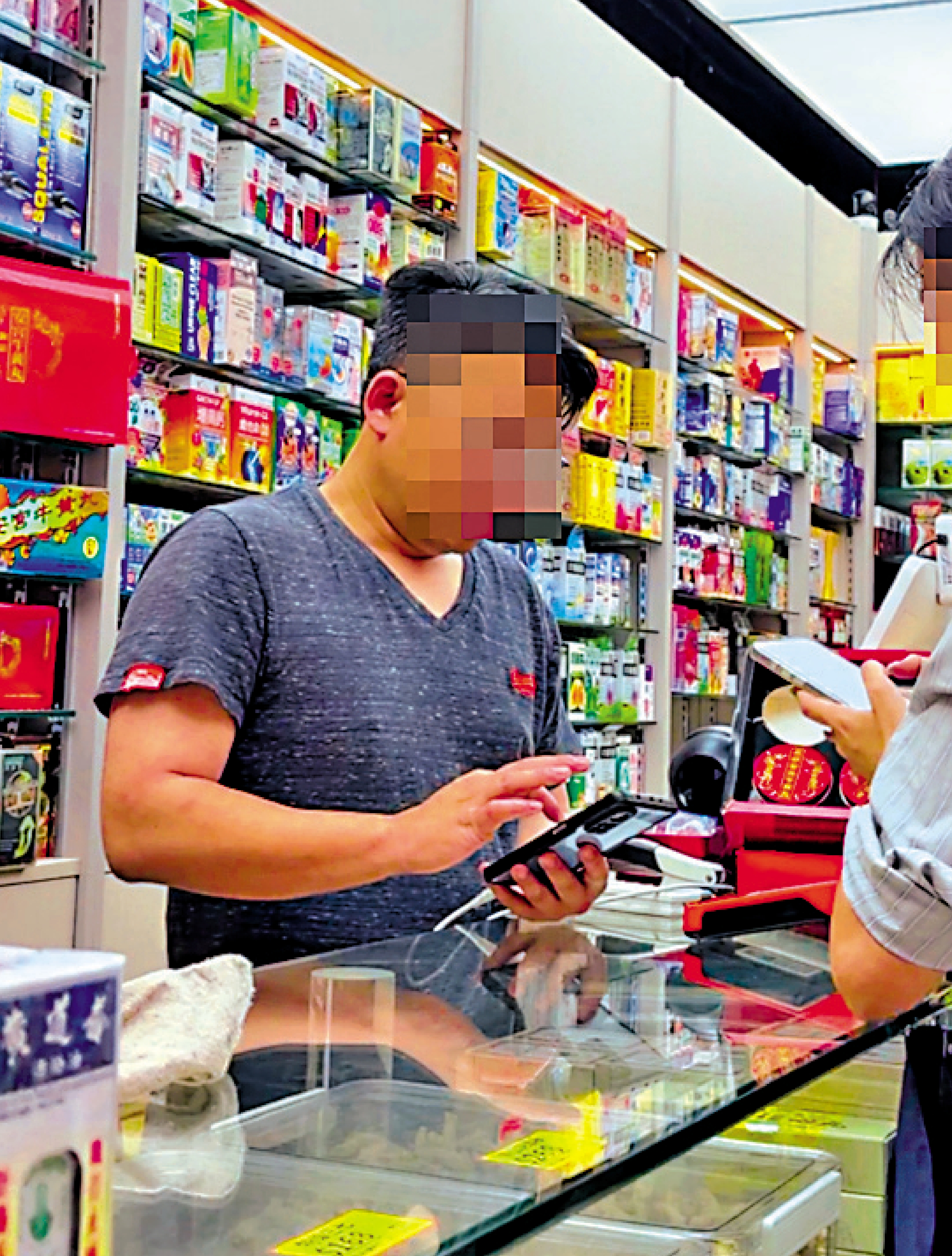 　　圖：大公報記者到藥房了解有否出售減肥針，有藥房表示可代購日本水貨針。