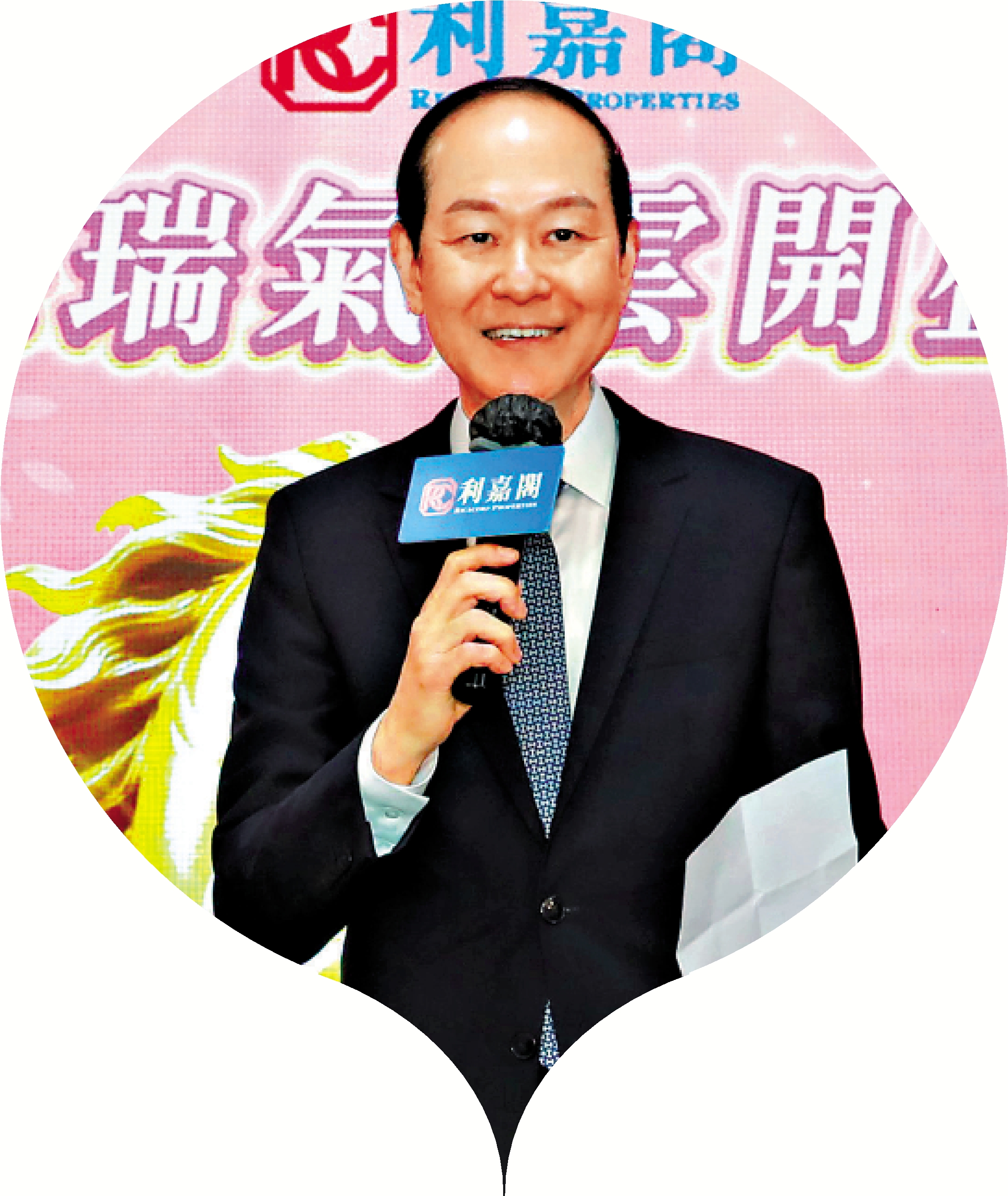 　　圖：廖偉強表示，透過「一鍵生成社交媒體文案」功能，協助前線代理快速製作宣傳貼文。