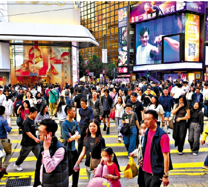　　圖：香港零售回暖，不少內地品牌選擇來港開店。