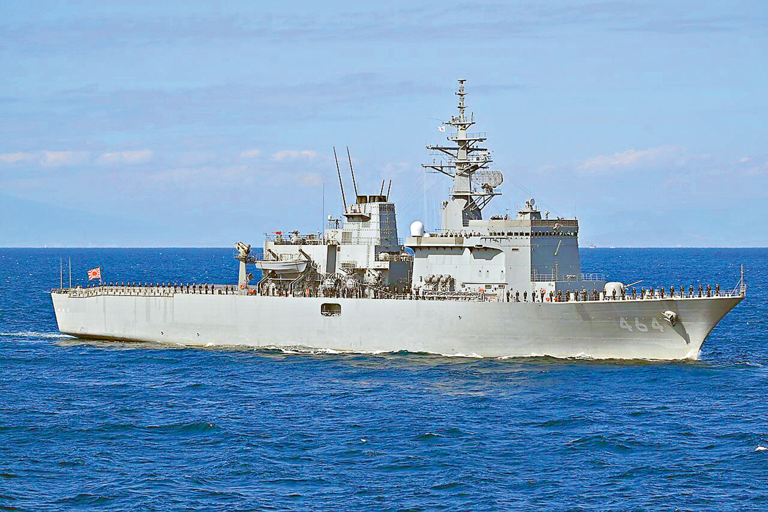 　　圖：日本海上自衛隊掃雷母艦「豐後」號。