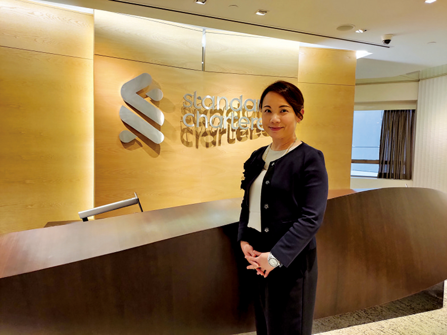 　　圖：吳雅思表示，金融系統呈多極分化，以人民幣作為跨境貿易支付的替代貨幣，也是合理選擇。\大公報攝