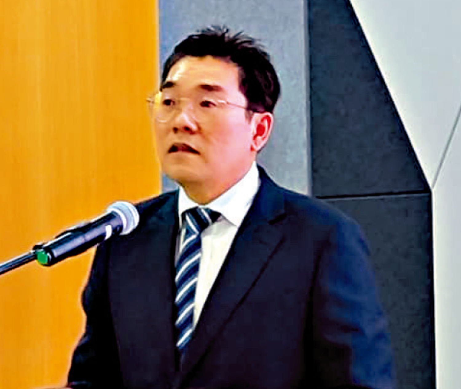 　　圖：沈志勤強調，應對供應鏈過度集中脆弱性，在於「多元化」與「能力提升」的結合。