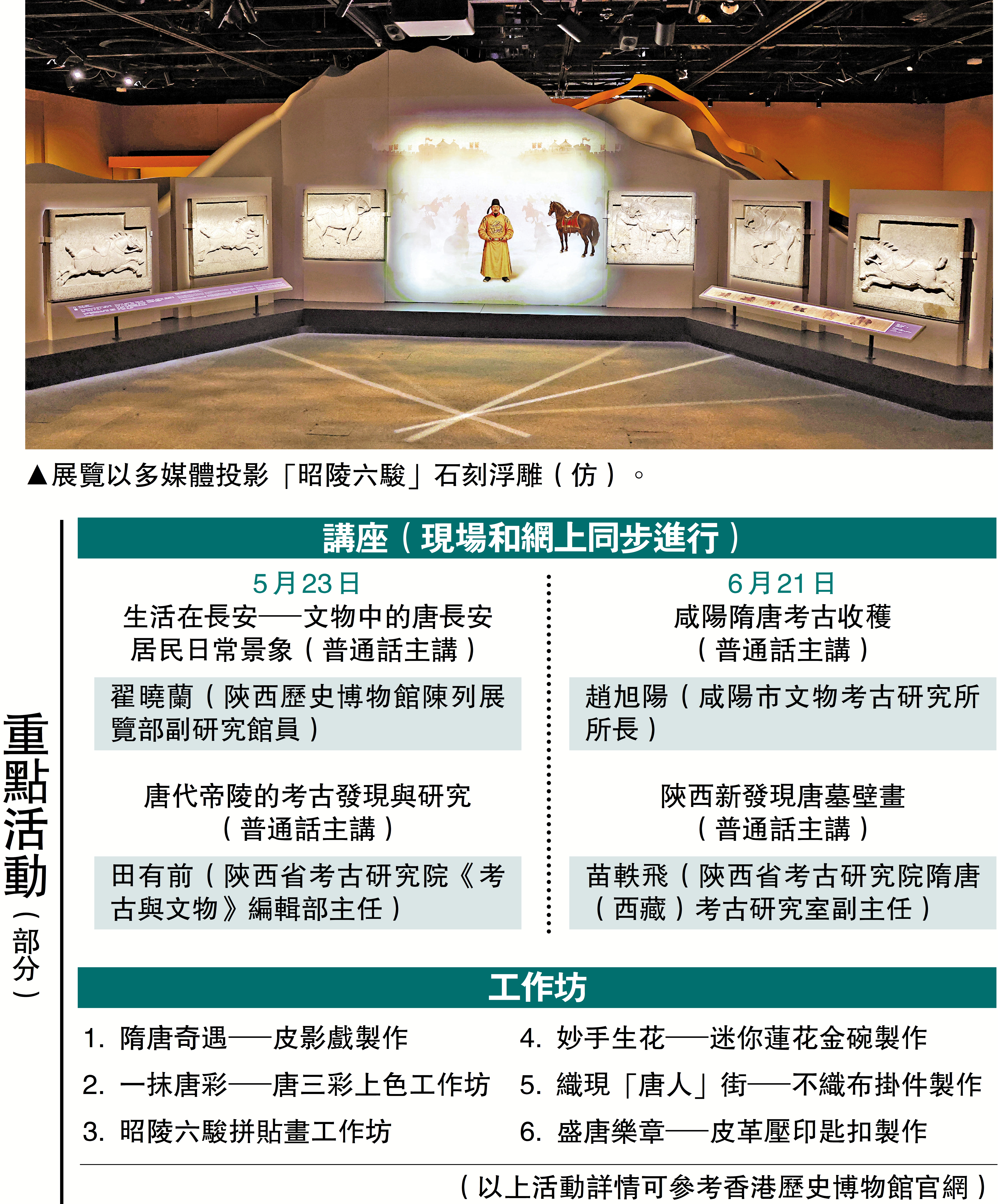 　　圖：重點活動（部分）