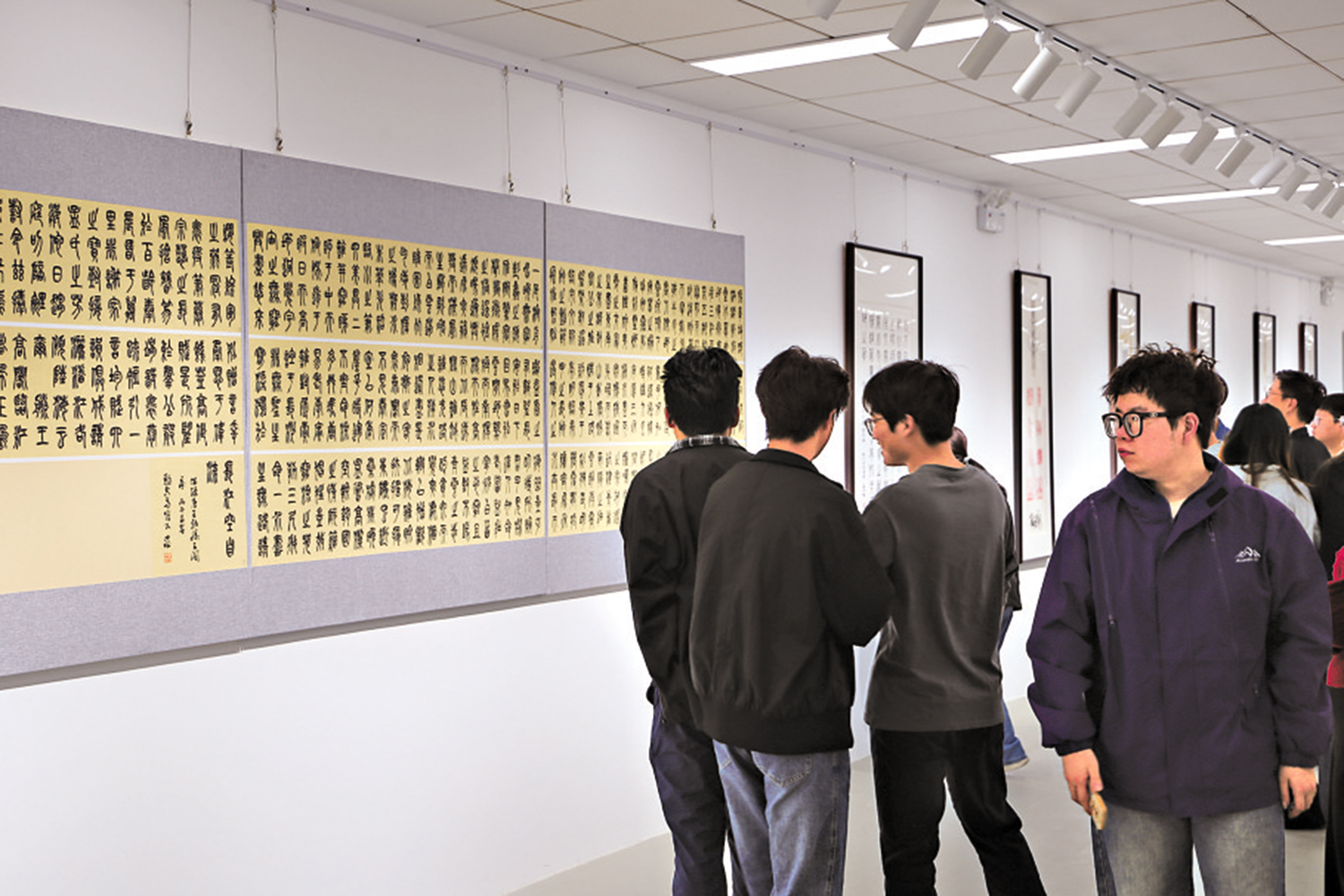 　　圖：展廳一角。