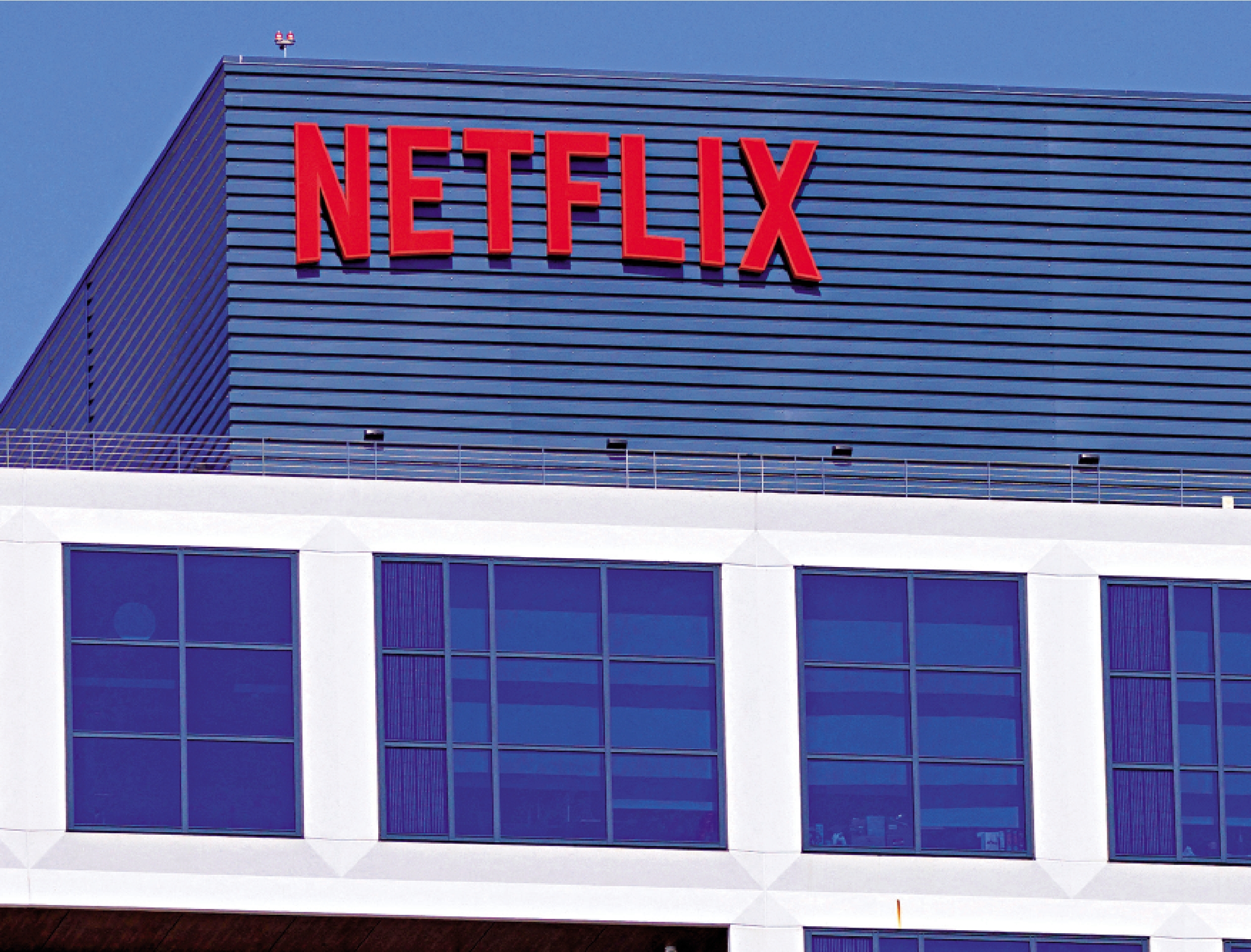　　圖：Netflix位於加州洛杉磯的辦公大樓。\路透社