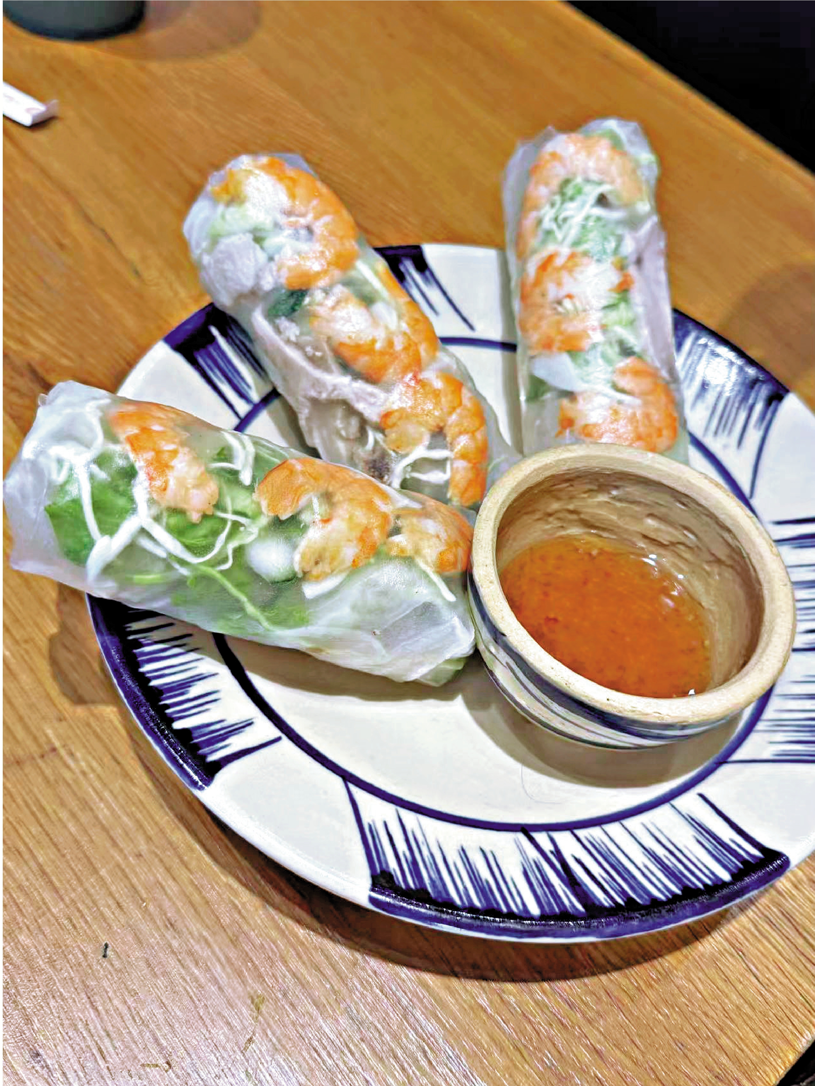 　　圖：鮮蝦粉包。\作者供圖