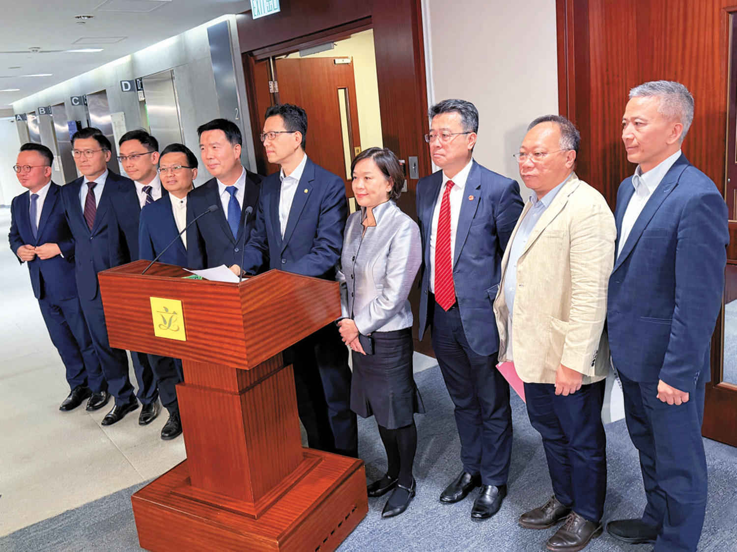 　　圖：立法會香港主動對接國家「十五五」規劃工作小組委員會昨日下午舉行第二次會議。\大公文匯全媒體記者梁譯尹攝