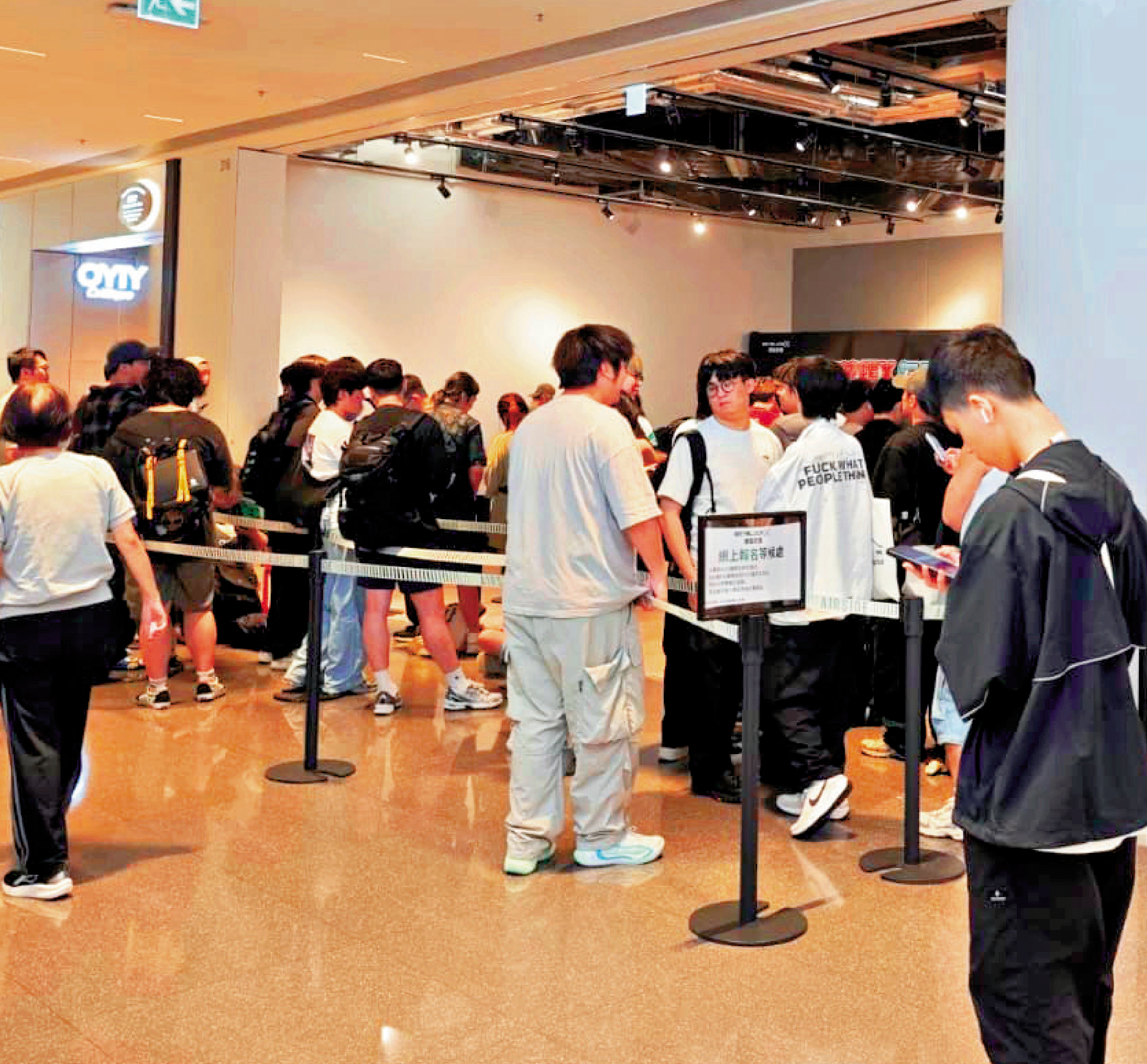　　圖：早前有期間限定試玩店登陸啟德，大批玩家排隊輪候。