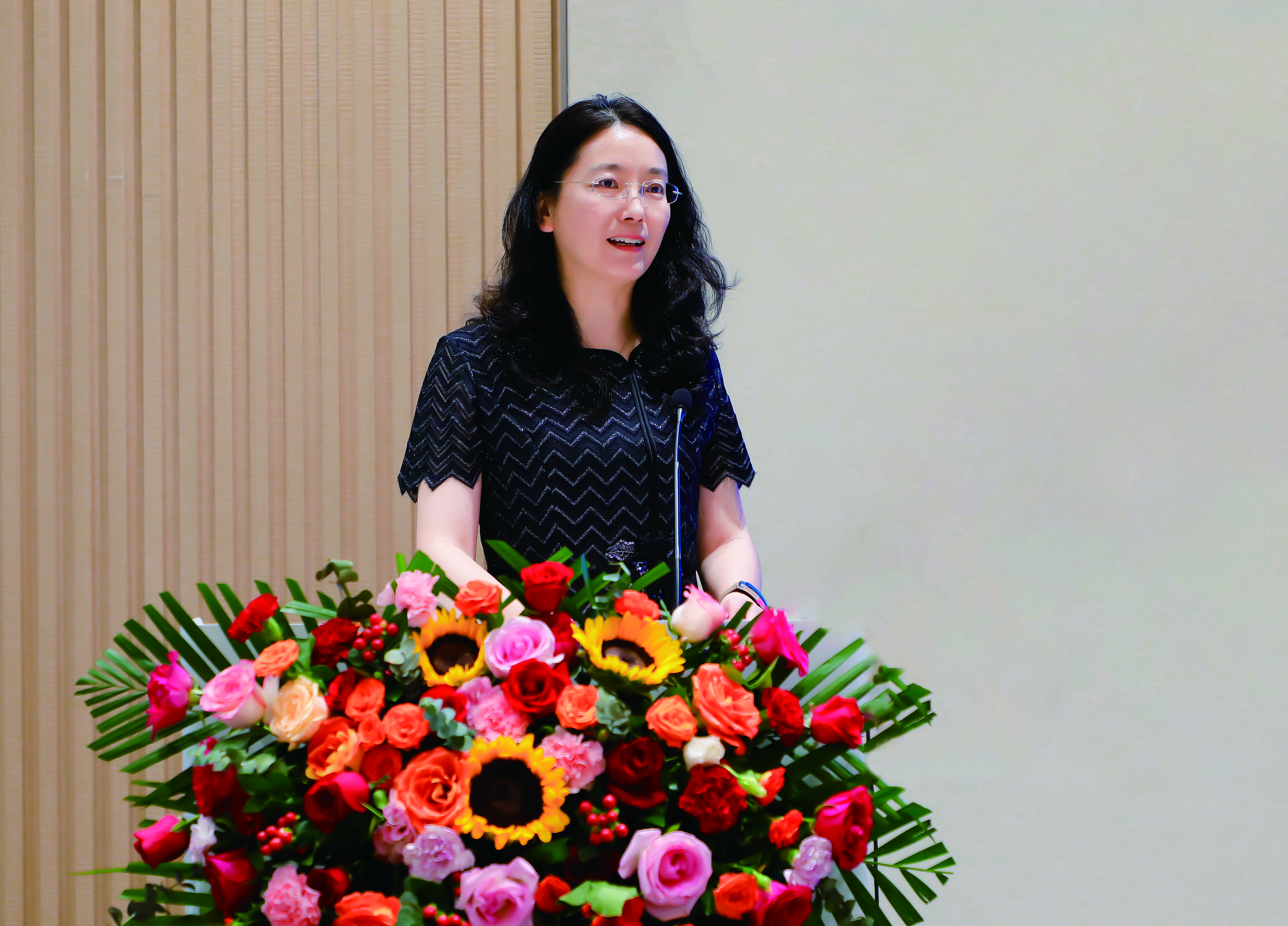 　　圖：齊魯製藥集團總裁李燕。