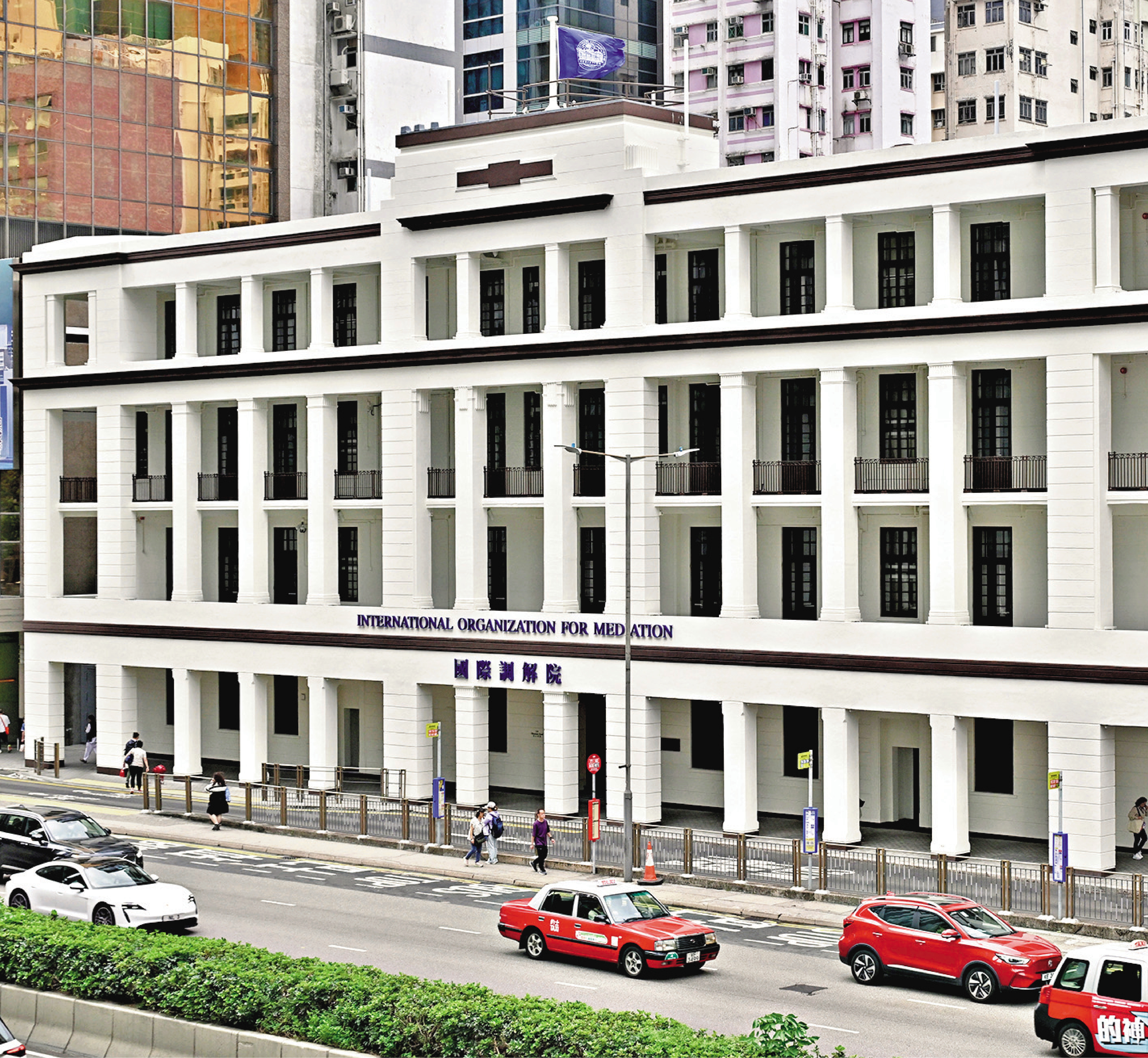 　　圖：律政司積極鼓勵香港法律人才參與國際調解院的工作。