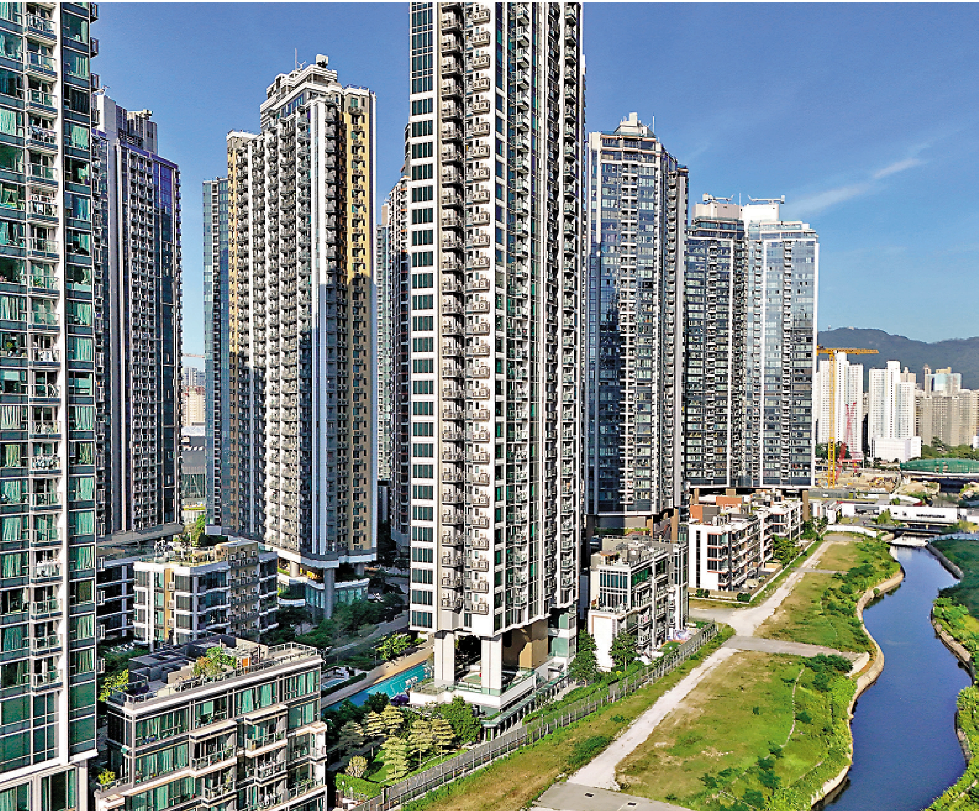 　　圖：市場氣氛持續好轉，香港樓市呈現明顯上揚勢頭。