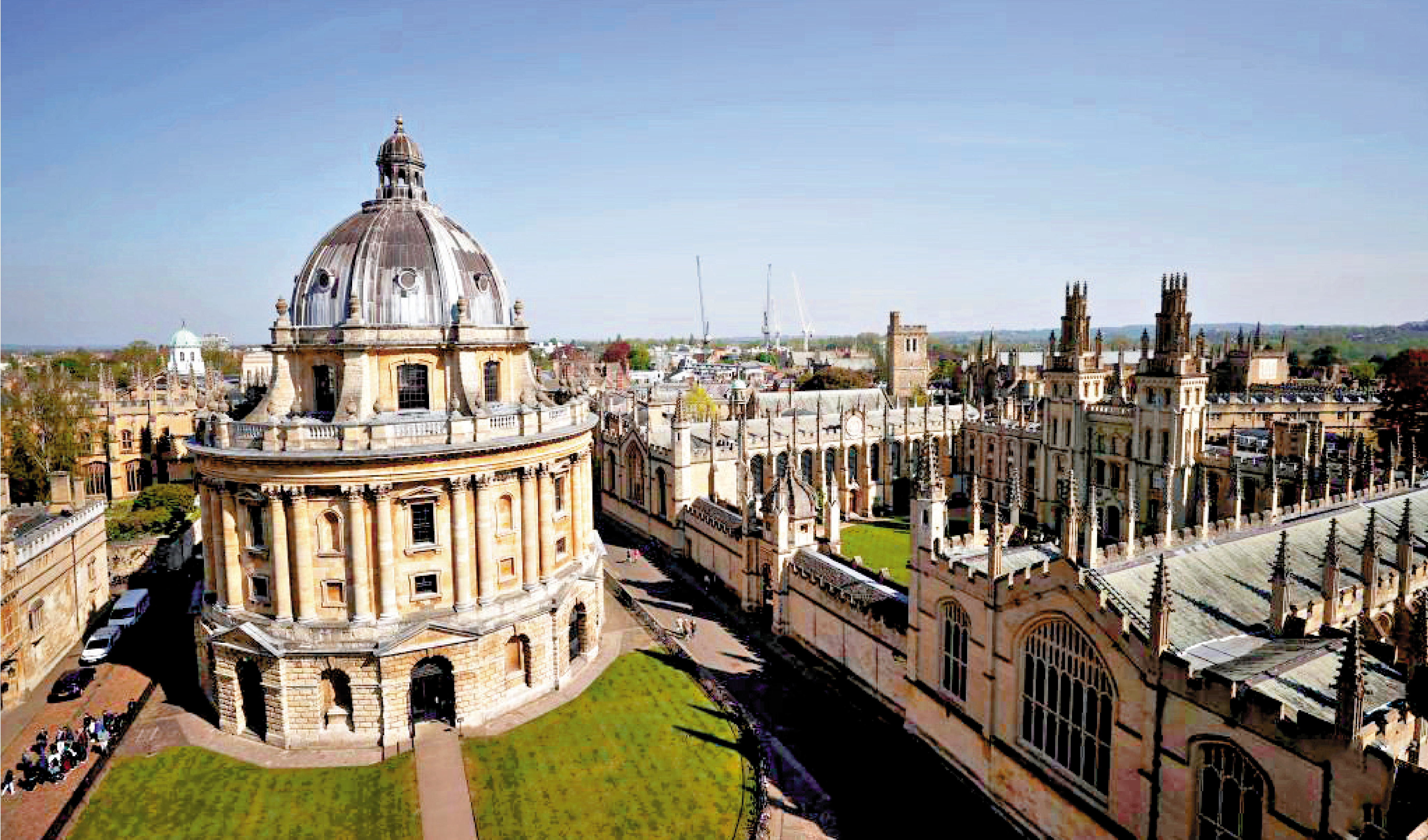 　　圖：英國牛津大學博德利圖書館外景。\資料圖片