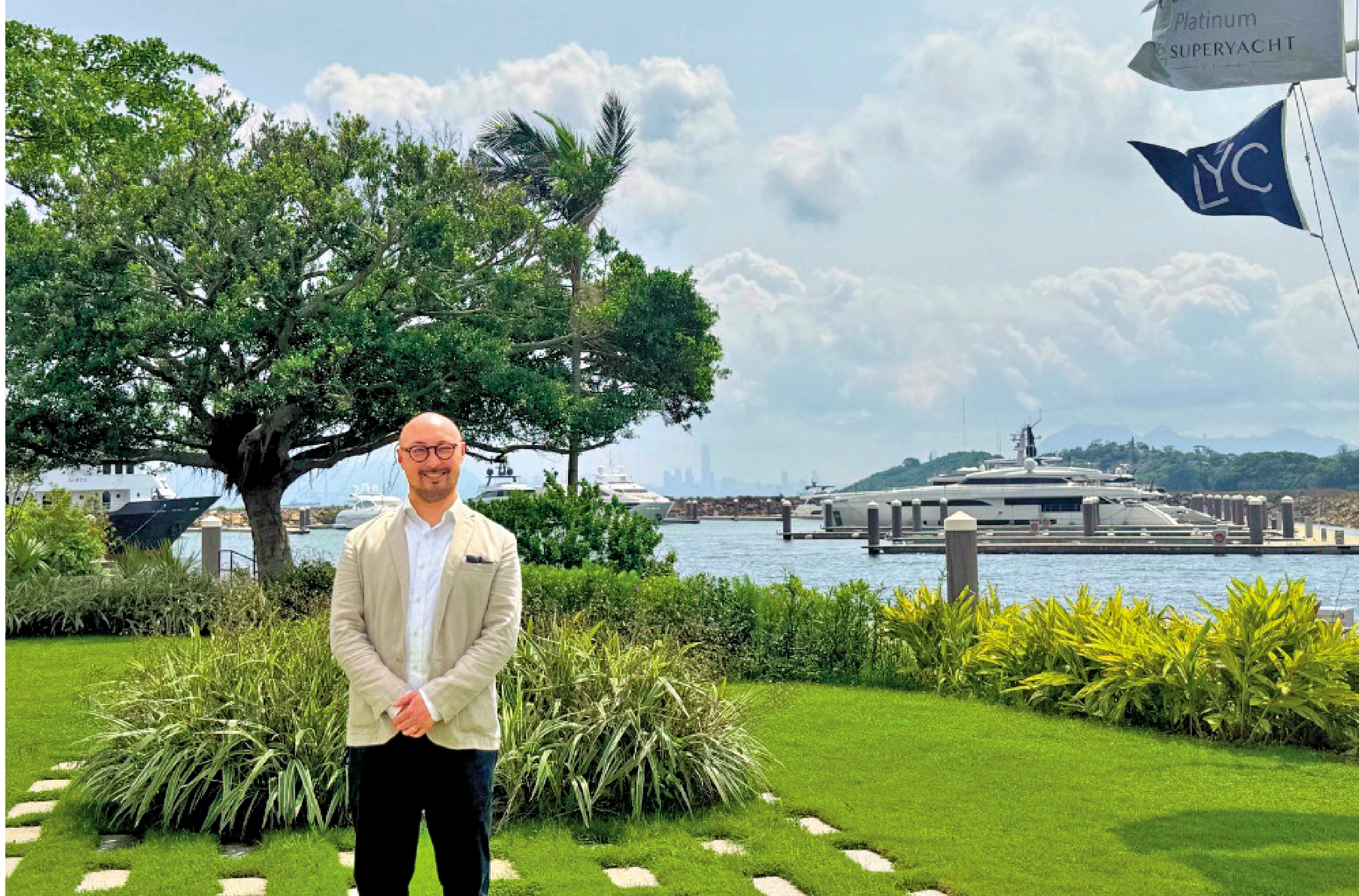 　　圖：愉景灣會員推廣及市場總監李偉謙表示，愉景灣多元設施屬同一集團，協調配合度高。