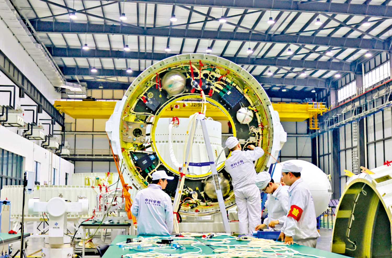 　　圖：力箭一號遙十二運載火箭由位於廣州南沙的中科宇航產業化基地製造，已於4月14日成功將8顆衛星發射升空。