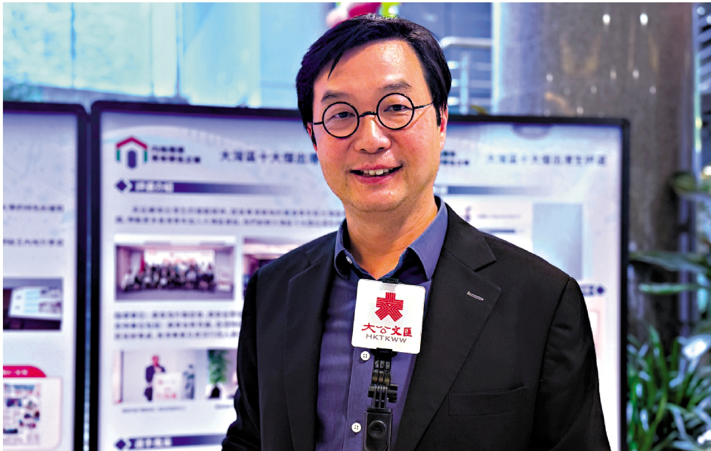 　　圖：「一國兩制」青年論壇創辦人兼主席何建宗。\大公報記者盧靜怡攝