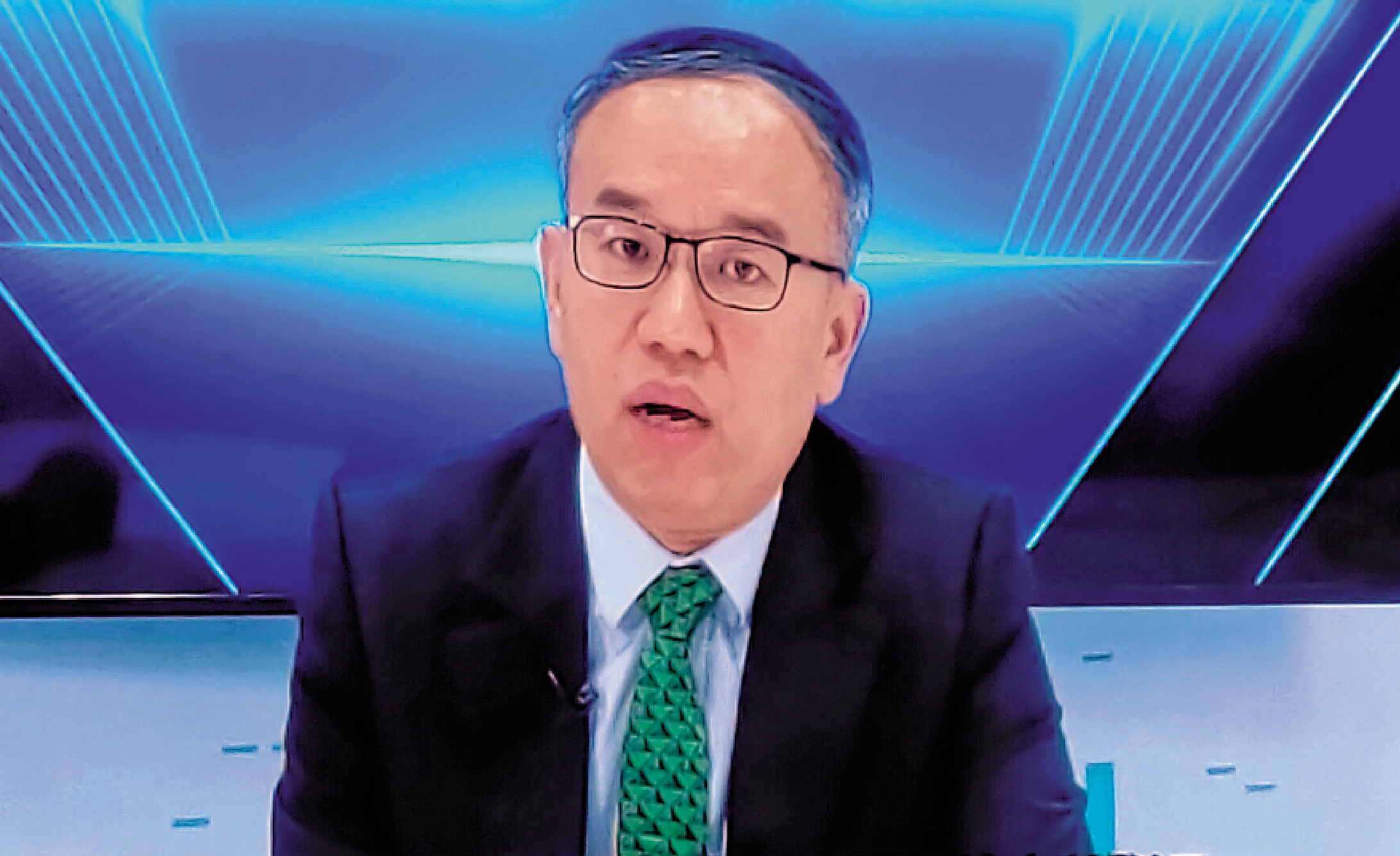 　　圖：許正宇表示，「十五五」規劃為香港保險業帶來龐大發展機遇，呼籲業界好好把握。\大公報攝