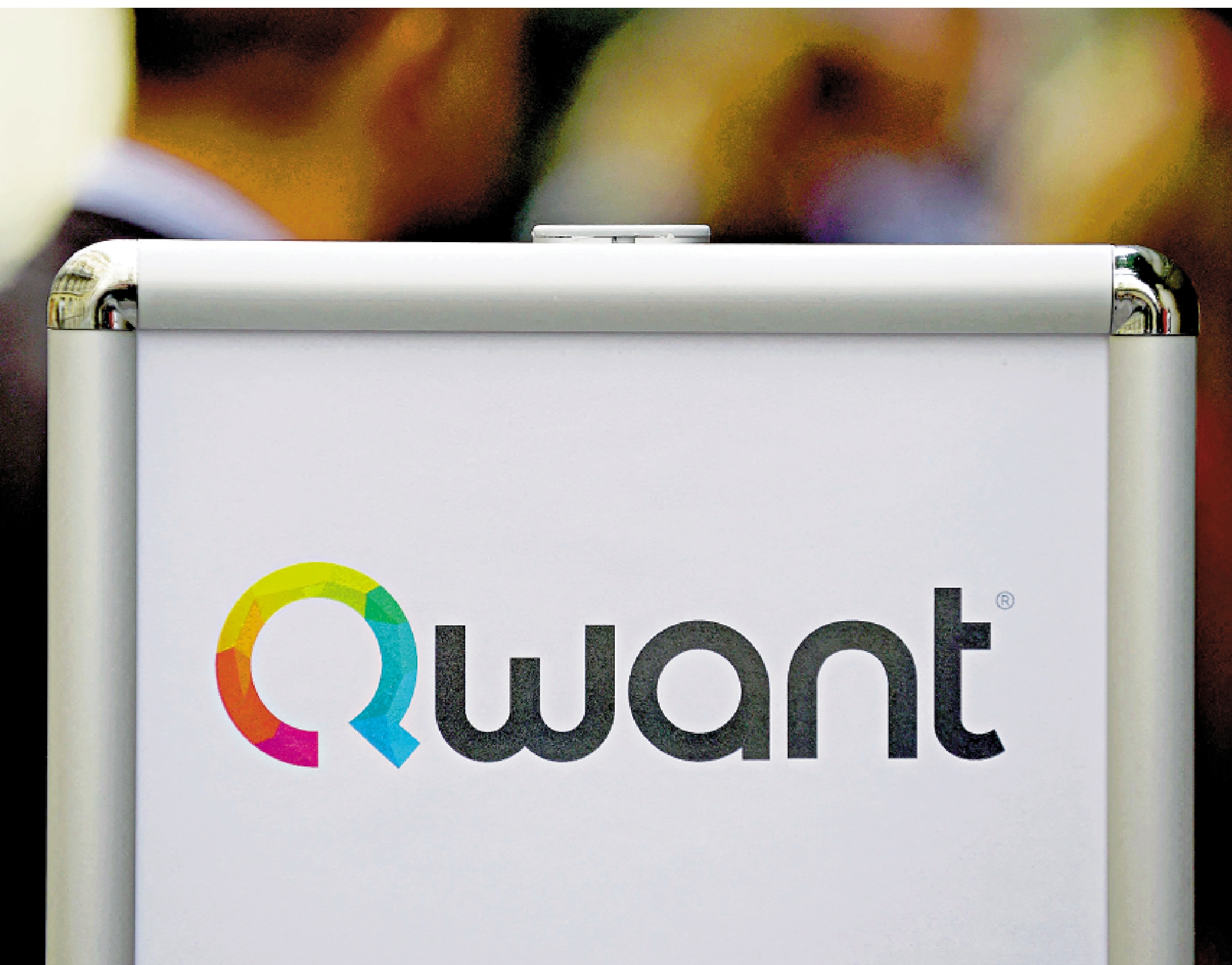 　　圖：歐洲議會辦公電腦的默認搜索引擎，替換為法國的Qwant。\法新社