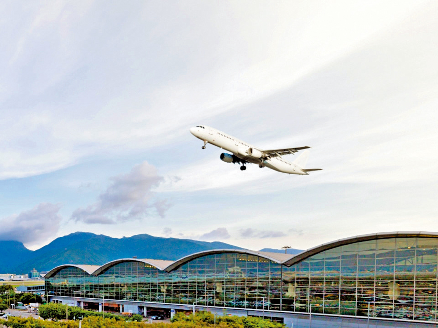 　　圖：香港國際機場。