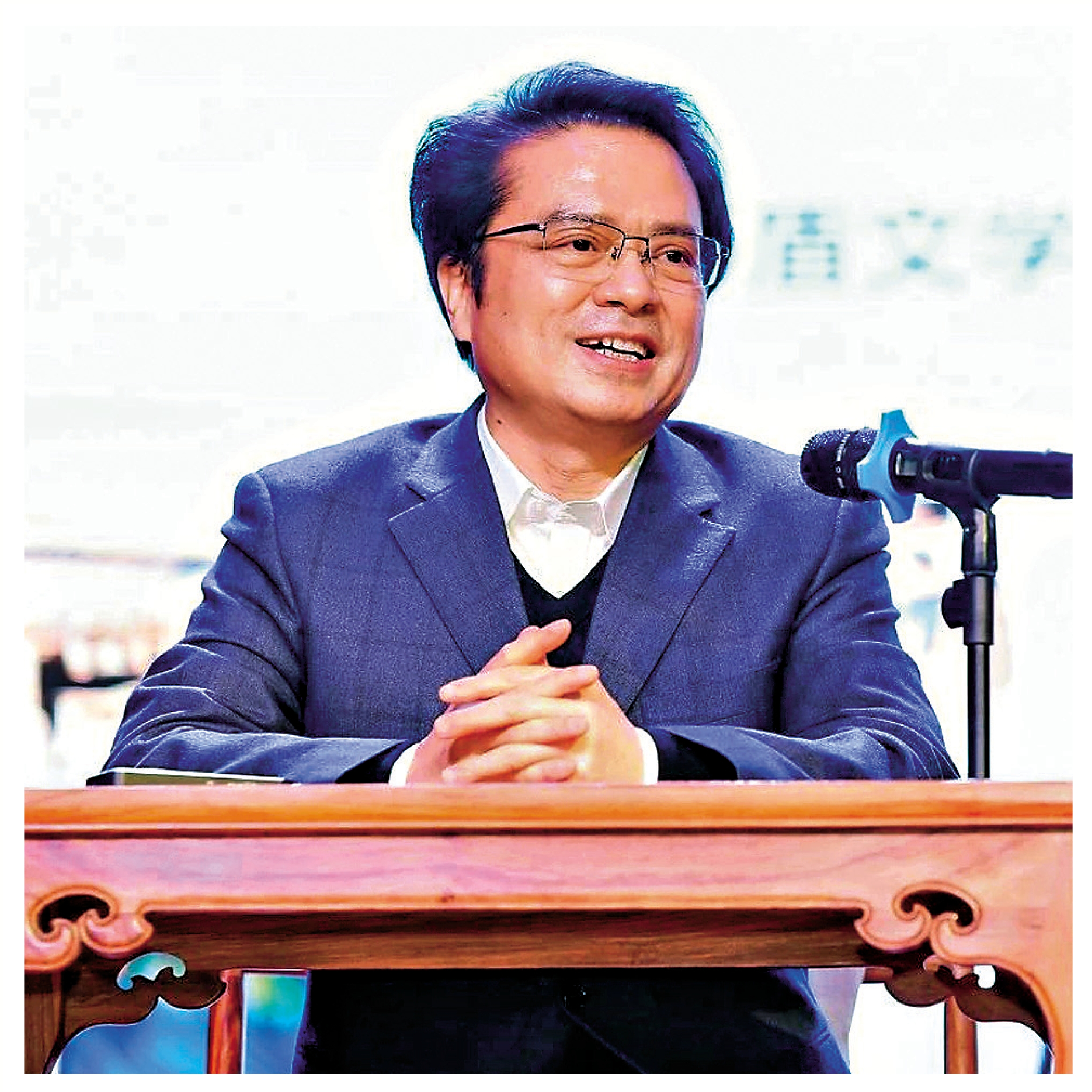 　　圖：茅盾文學獎作品《主角》作者陳彥。