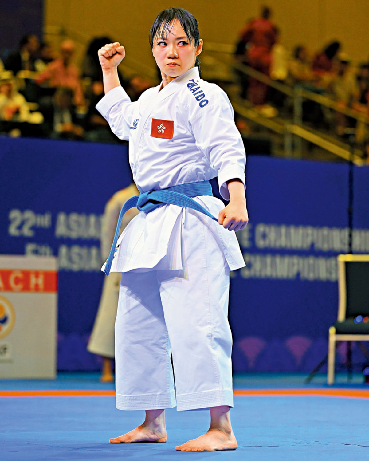 　　圖：劉慕裳今日決賽將再戰日本選手尾野真步。