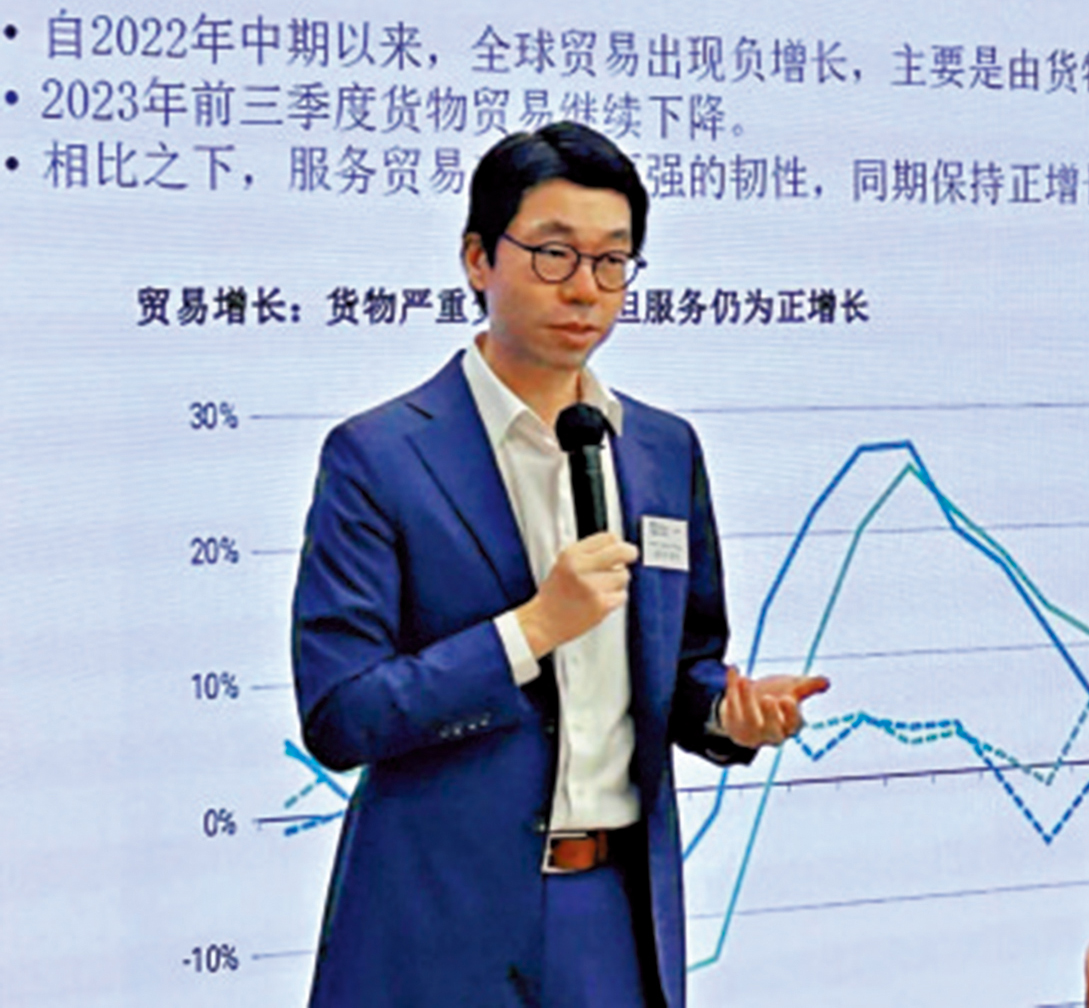 　　圖：希煒表示，五年規劃是解決香港長期結構性問題的契機。