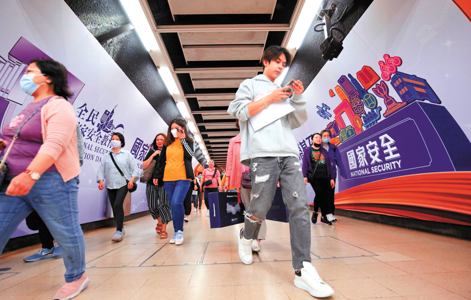 　　圖：香港國安法公布實施六周年，為促進特區良政善治提供堅實的制度保障。