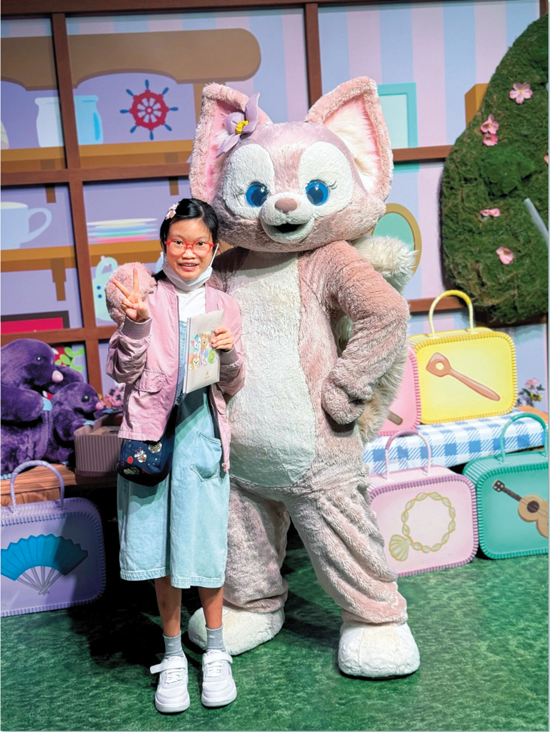 　　圖：女童晴晴患有先天性心臟病，急需心臟和肺部移植。