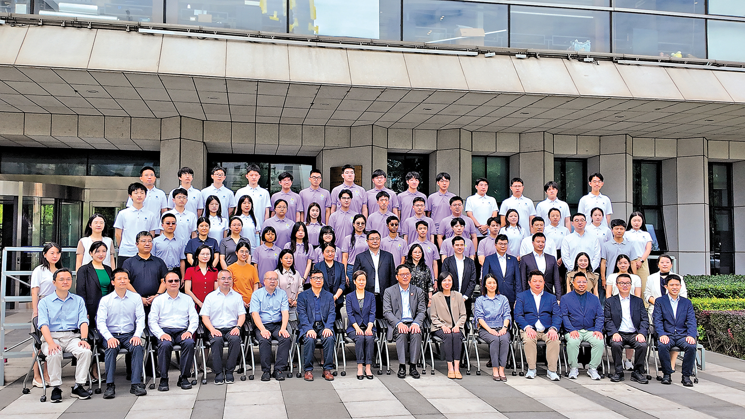 　　圖：第六屆「中國科學院—香港青年實習計劃」開學禮，昨日在中國科學院自動化研究所召開。\大公報記者李暢攝