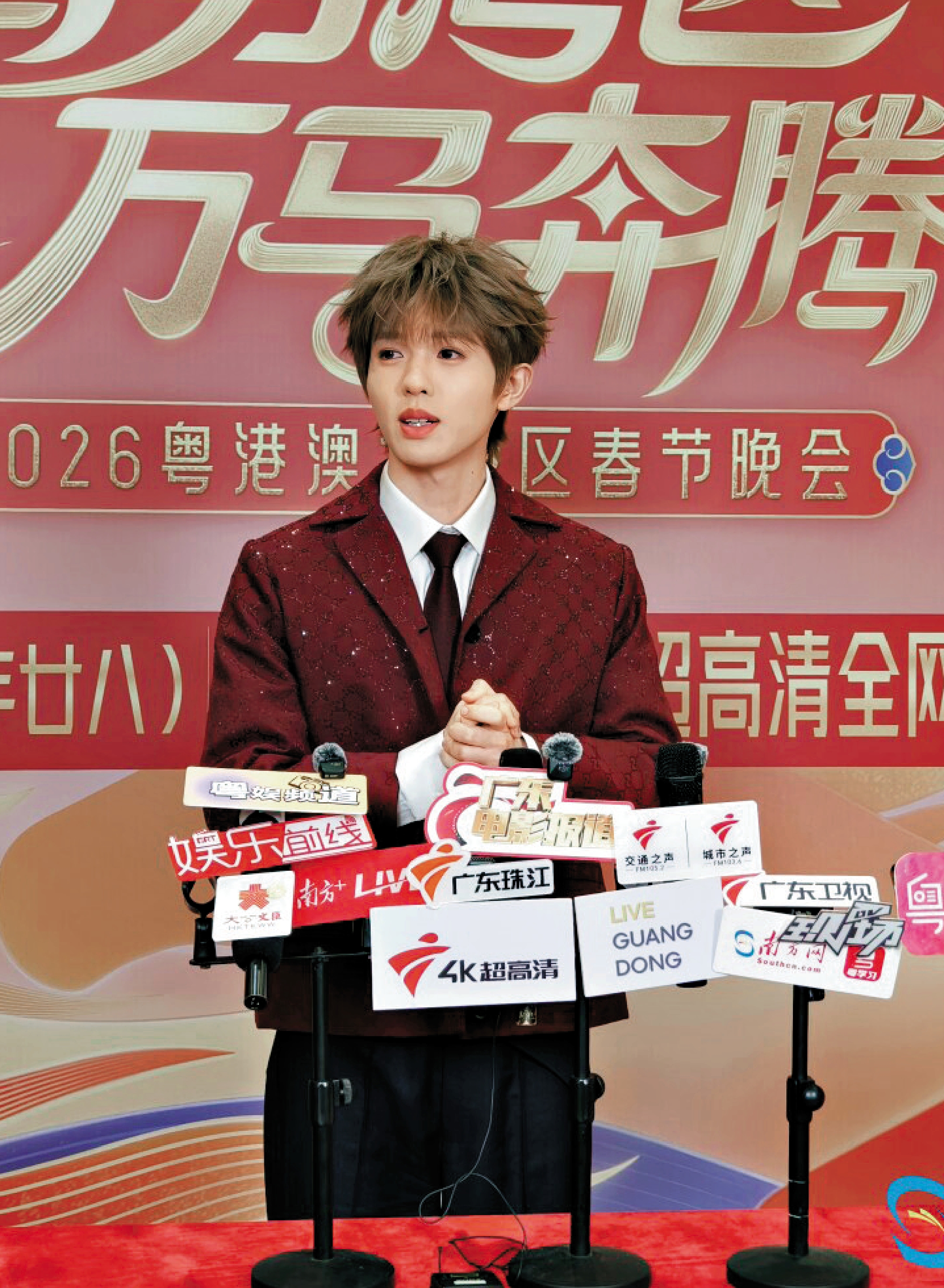 　　圖：入行9年的李昊不時於粵港澳大灣區參與演出。