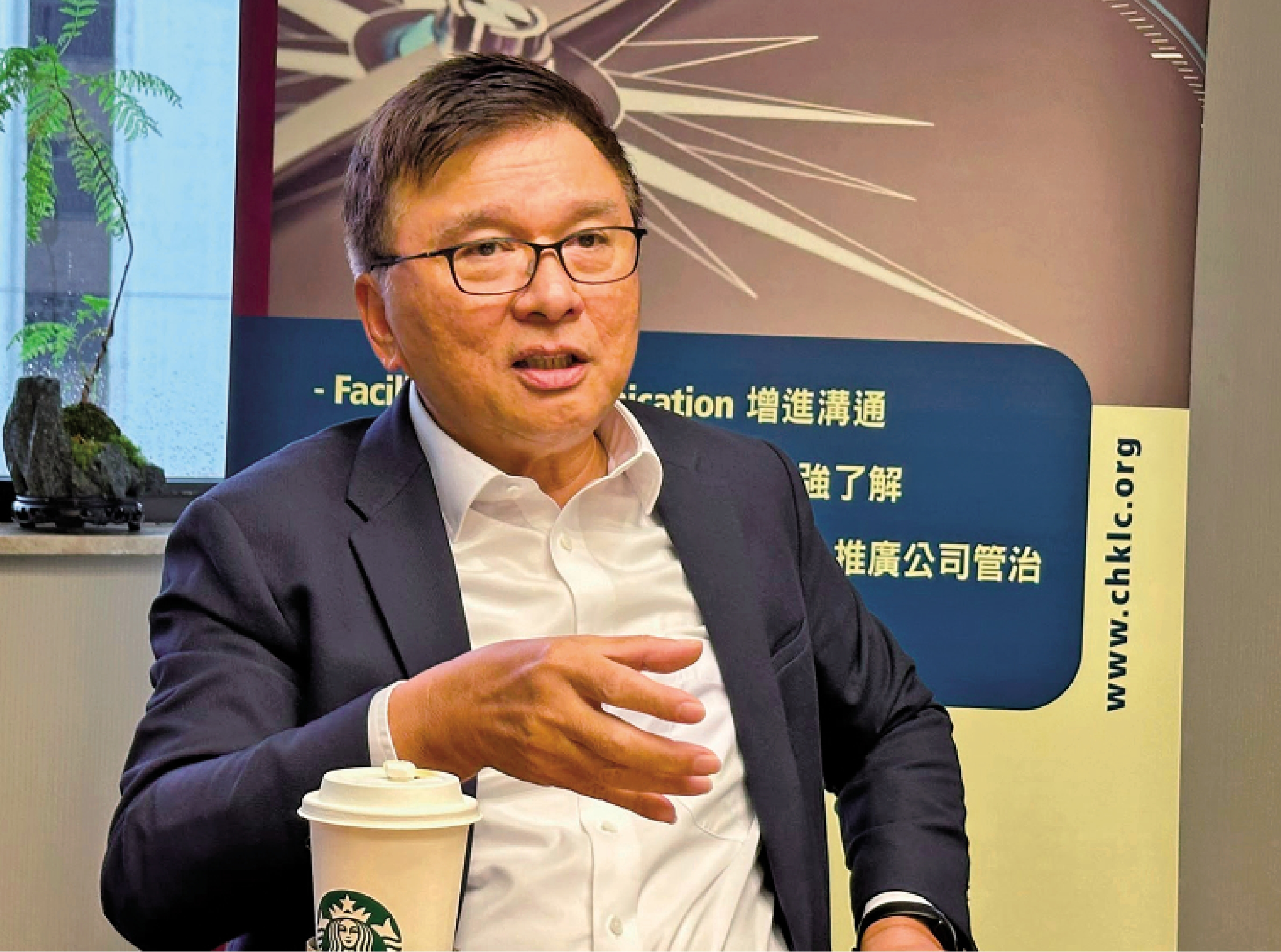 　　圖：陳家強建議，進一步完善ETF產品類別及規模，料可增強對資金的吸引力。