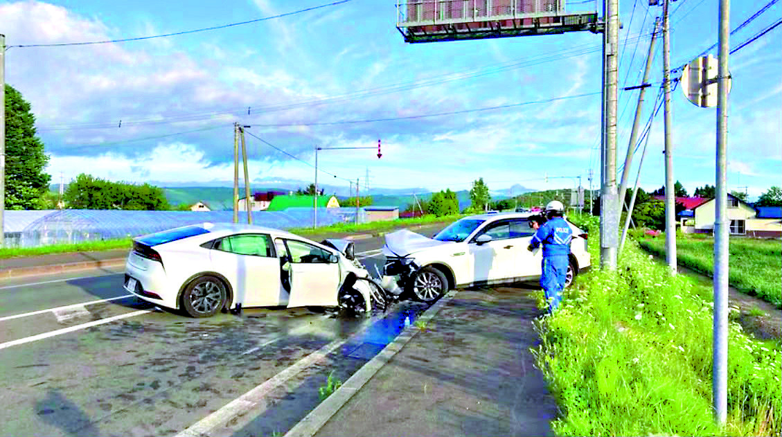 　　圖：港人家庭本周一在北海道自駕遊遇車禍一死三傷。