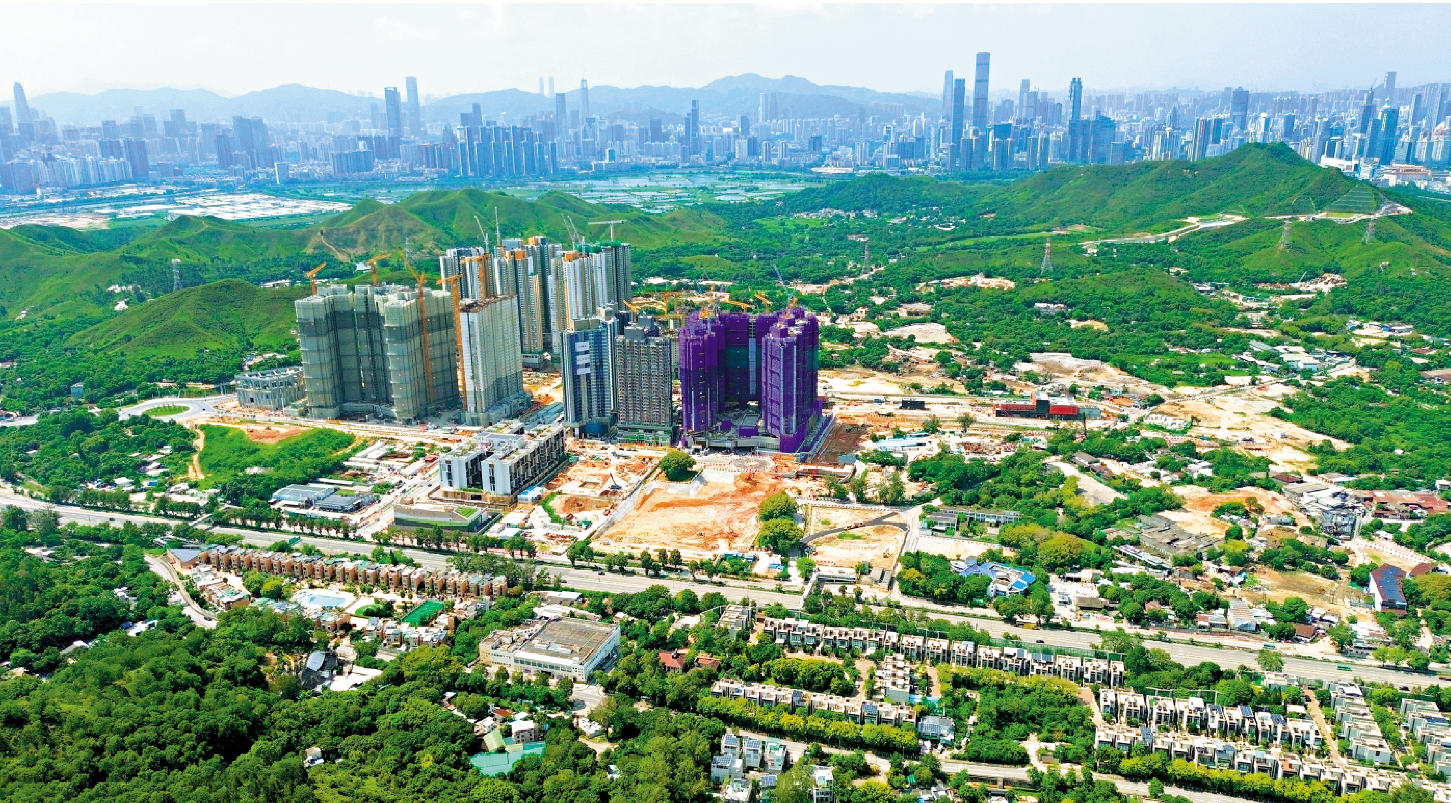 　　圖：工商界人士期望特區政府加快北都建設步伐，打造有競爭力的營商環境，吸引新資金落戶，創造更多就業機會。圖為古洞。\大公報記者林良堅攝