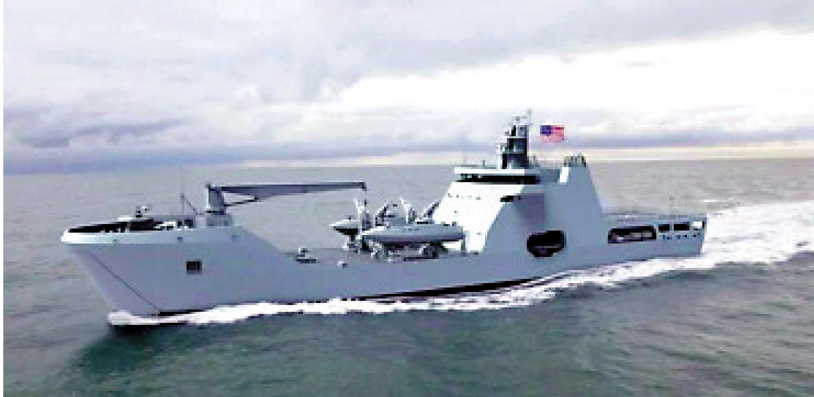 　　圖：美軍擬改用小型登陸艦或艇在「第一島鏈」分散完成兵力投送。/網絡圖片