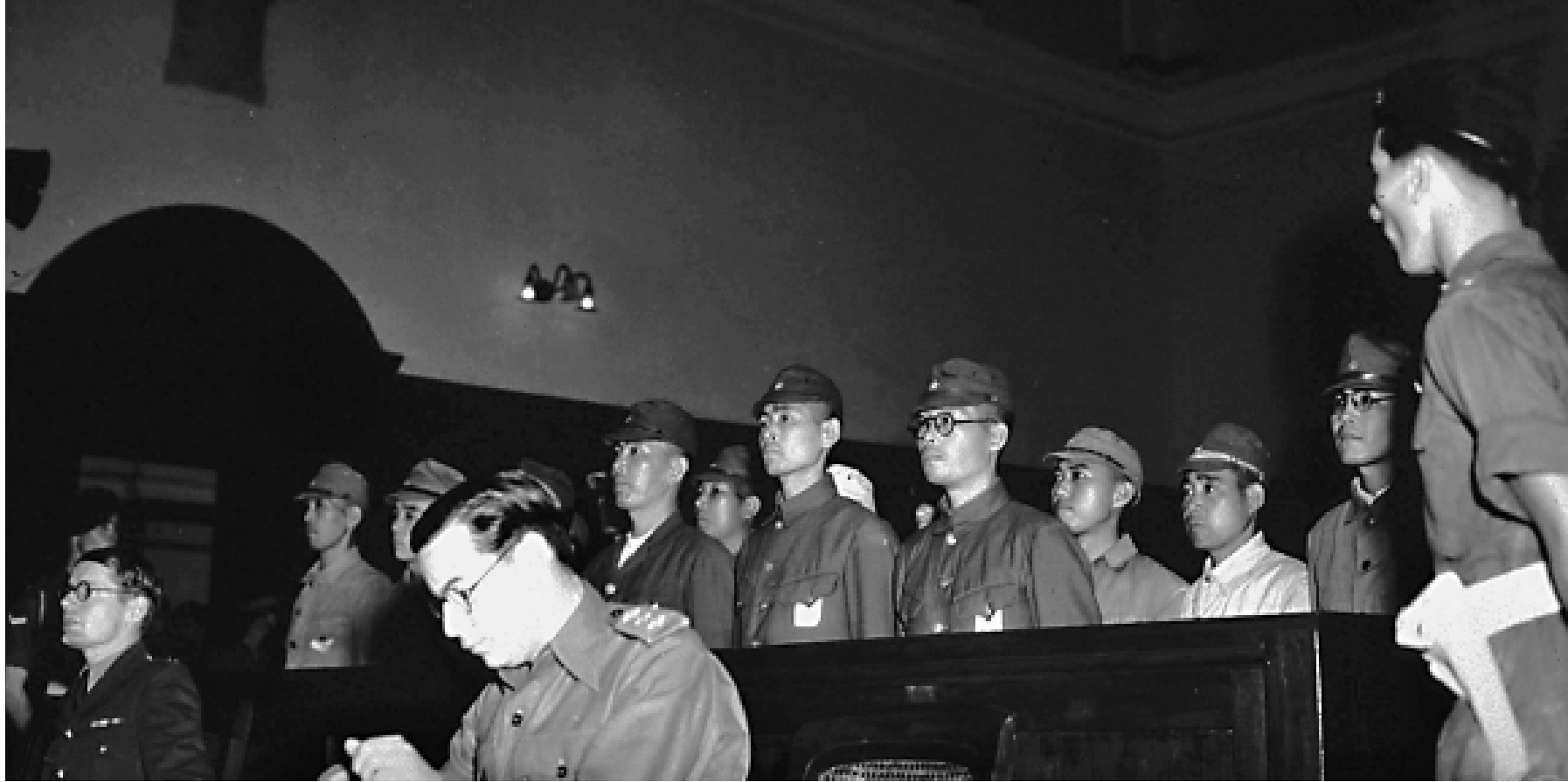 　　圖：1946至1948年間，香港軍事法庭審判日本戰犯，結果21人被判死刑，包括憲兵隊隊長「殺人王」野間賢之助。
