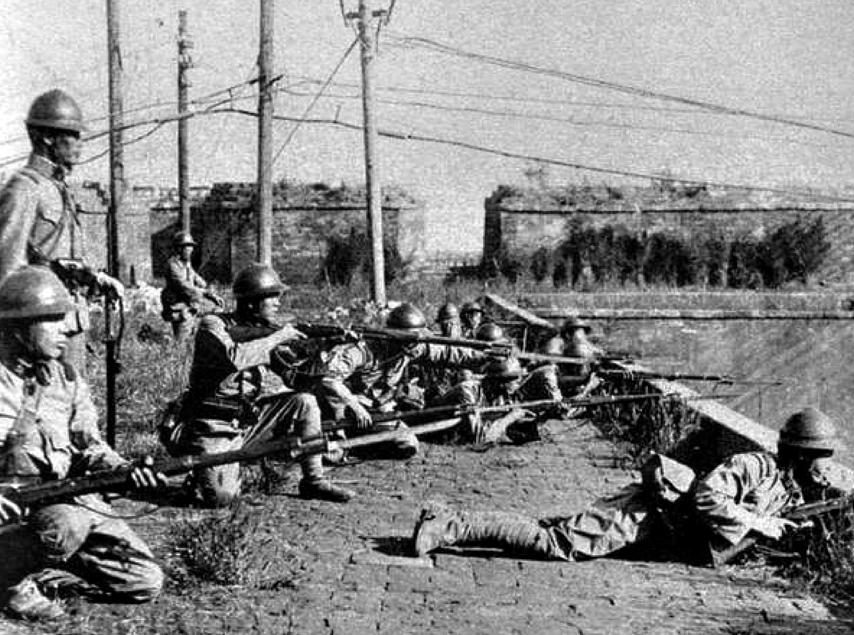 　　圖：歷史上，日本對外擴張都是情報先行。圖為「九一八」事變期間的日軍。