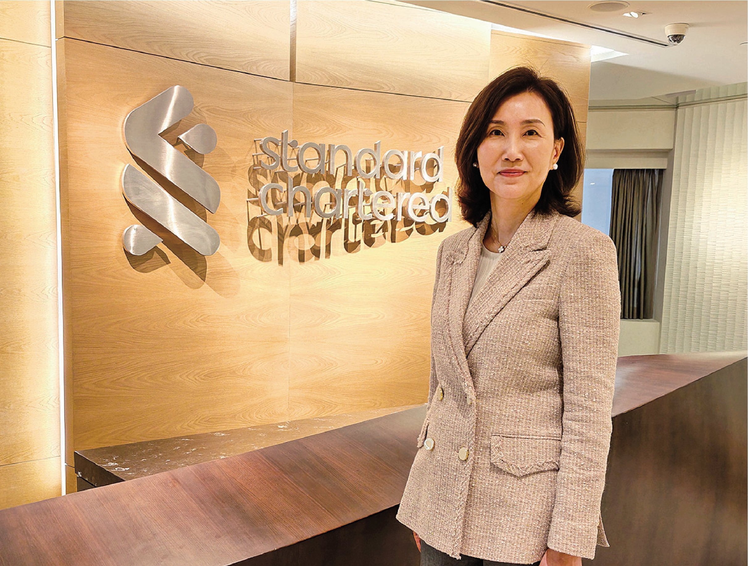 　　圖：禤惠儀表示，期望財富效應的動能持續下去。