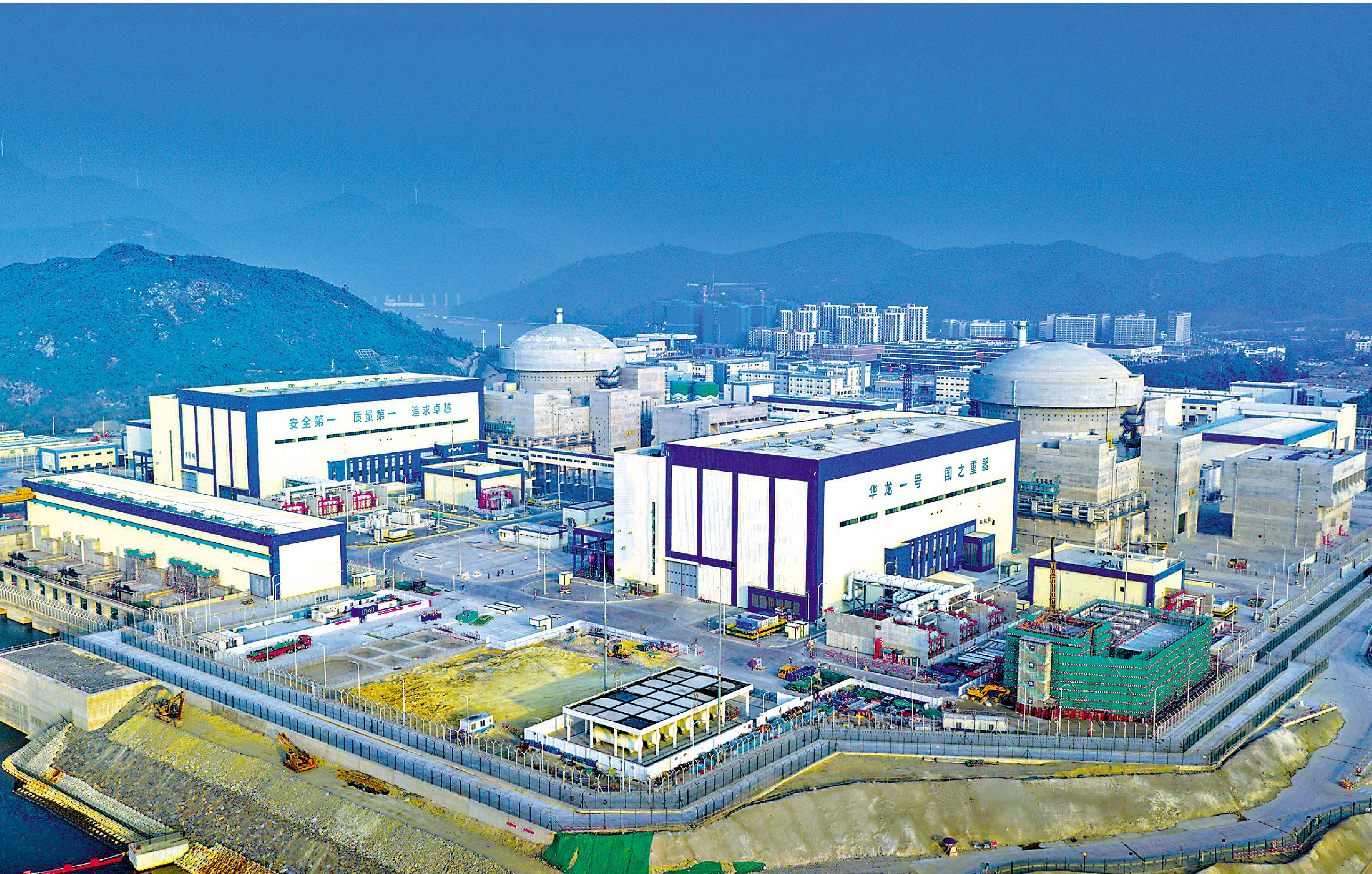 　　圖：位於惠州的中廣核廣東太平嶺核電項目一期工程。\受訪者供圖