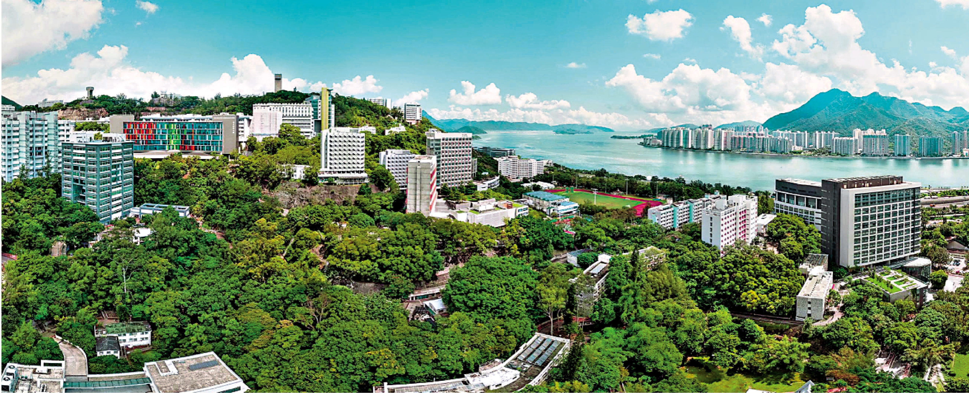 　　圖：中大日前公布新一份五年策略計劃，積極配合香港首個五年規劃。圖為中大校園。