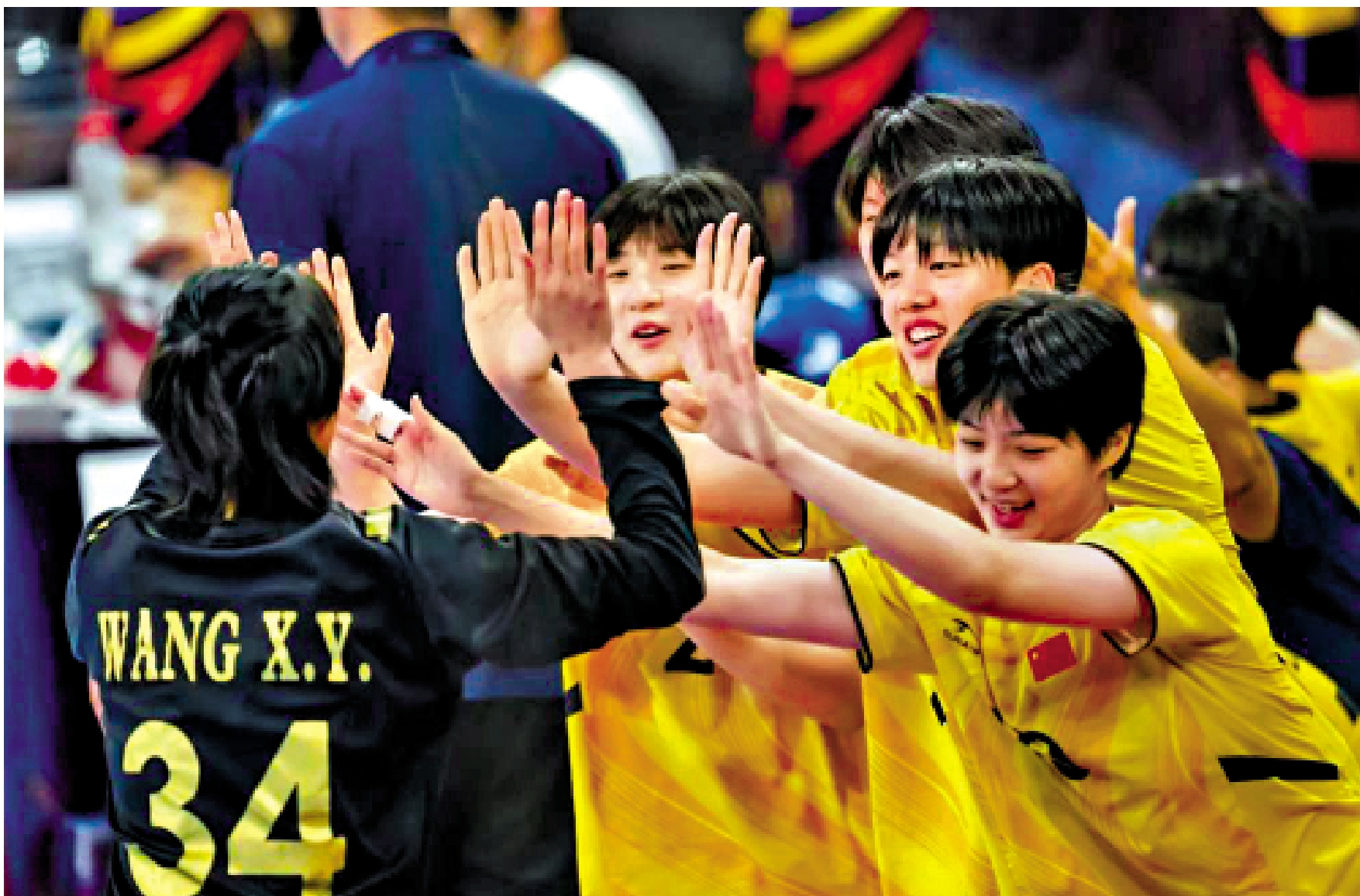 　　圖：中國U18女子手球隊取得隊史世錦賽最佳成績。