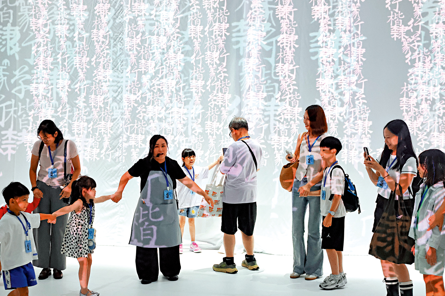　　圖：兒童創意Arts Tech Camp《筆墨大冒險》現正於元朗劇院演藝廳上演。 大公報記者郭悅盈攝
