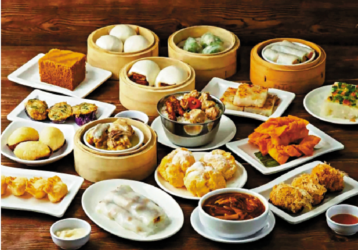 　　圖：有酒樓推出點心放題，以吸引不同年齡的顧客。\網絡圖片