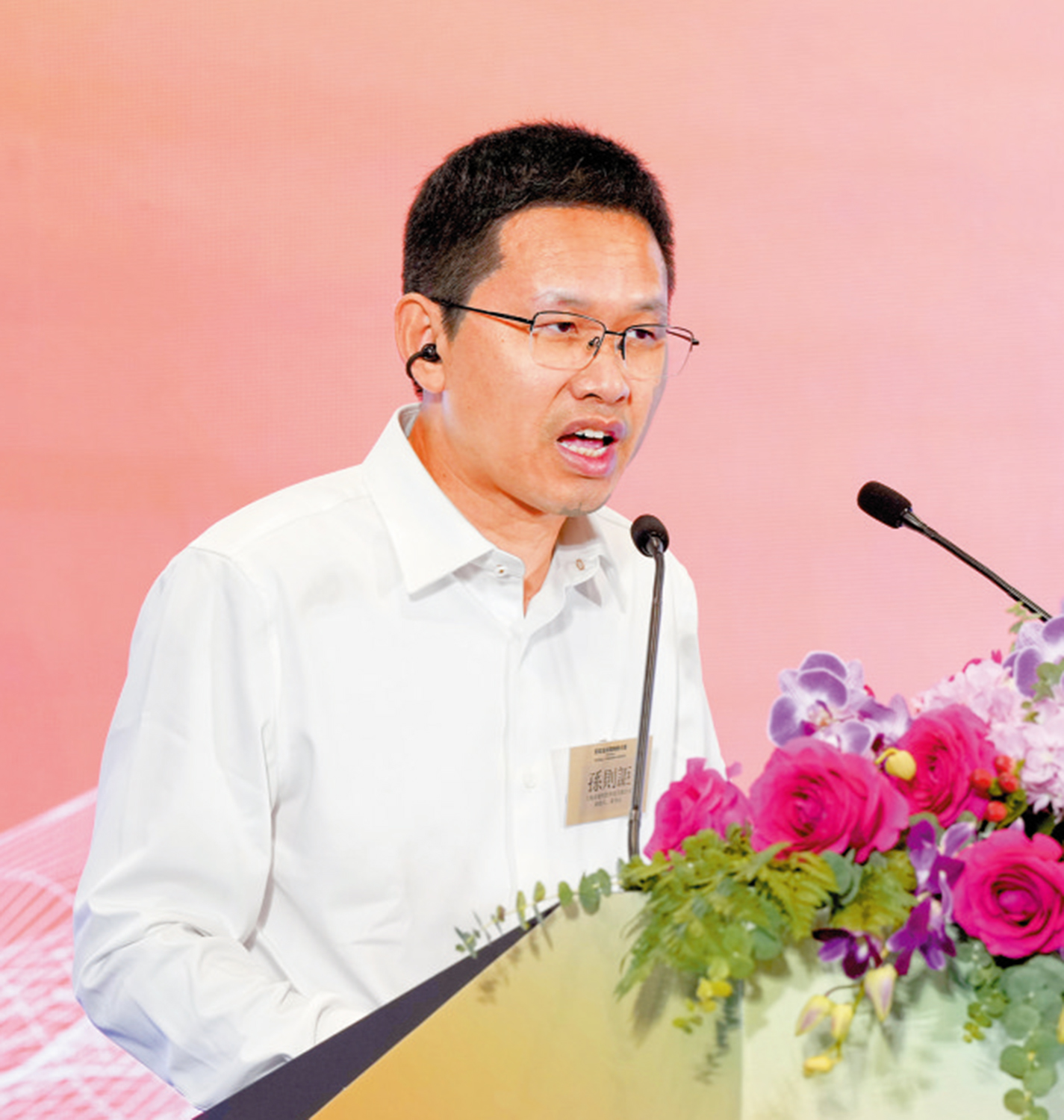 　　圖：孫則詎表示，在中國市場，意優科技的關節產品幾乎進入了所有頭部人形機器人客戶的供應鏈。