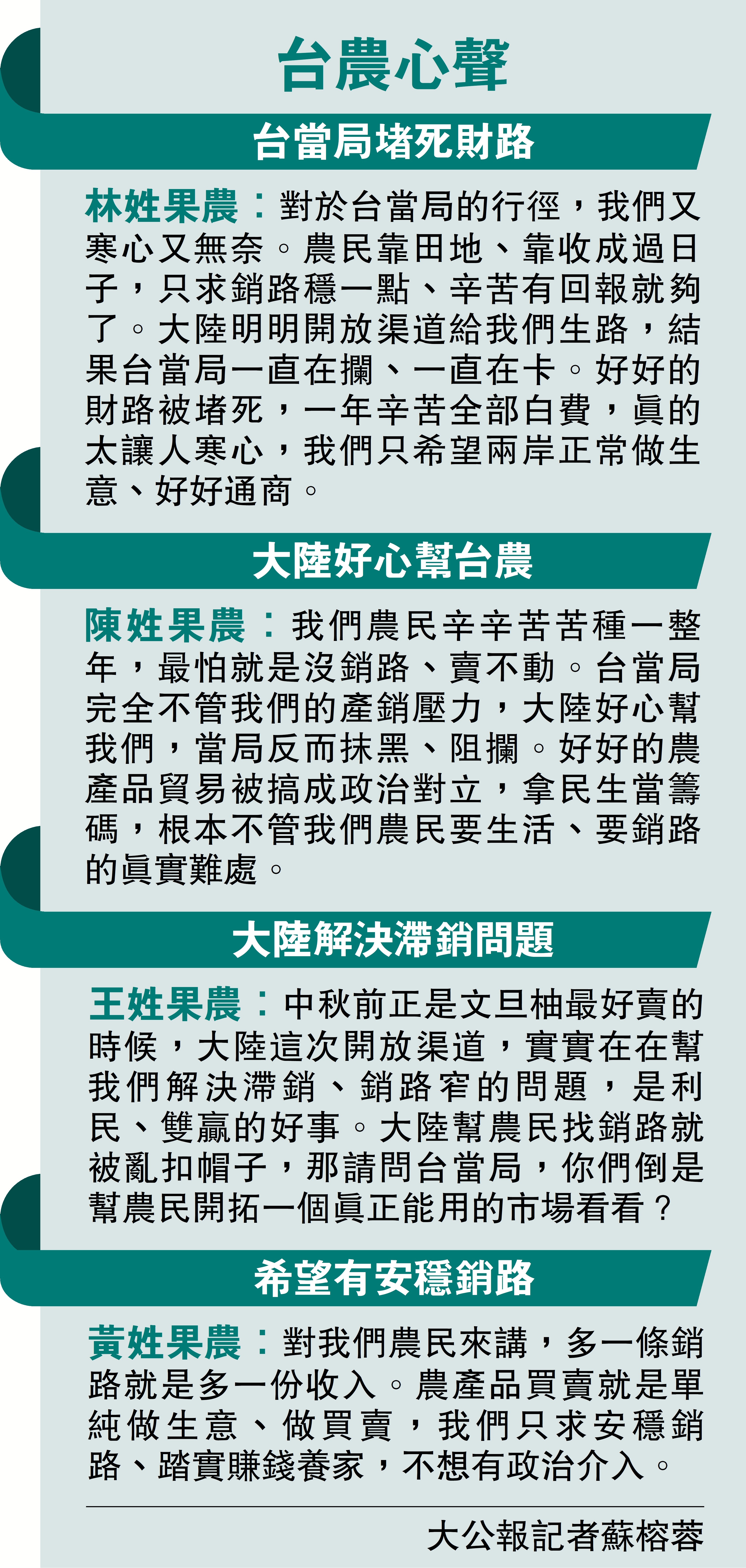 　　圖：台農心聲。
