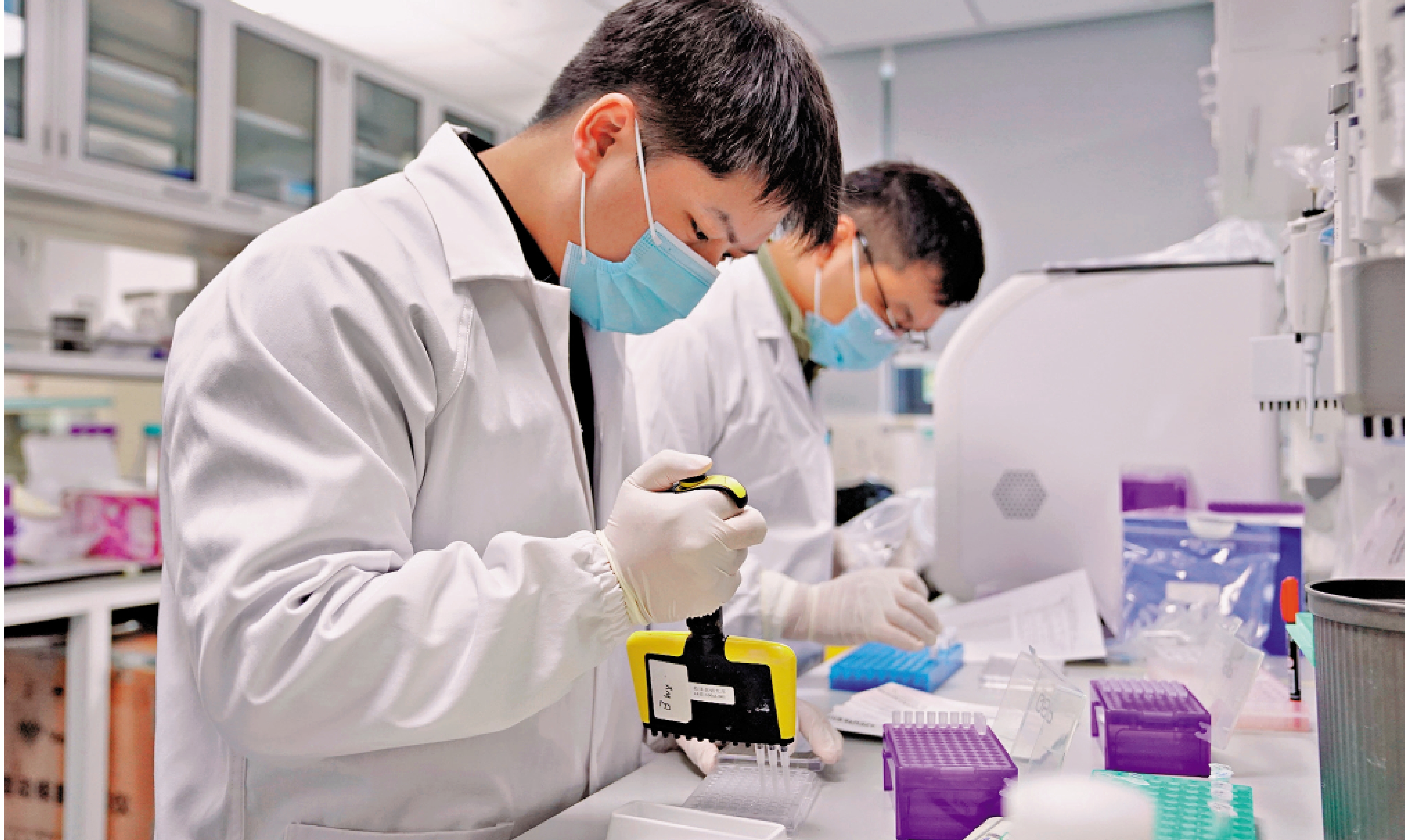 　　圖：信達生物積極進行研發，創新藥銷售佔比處於較高水平。\新華社