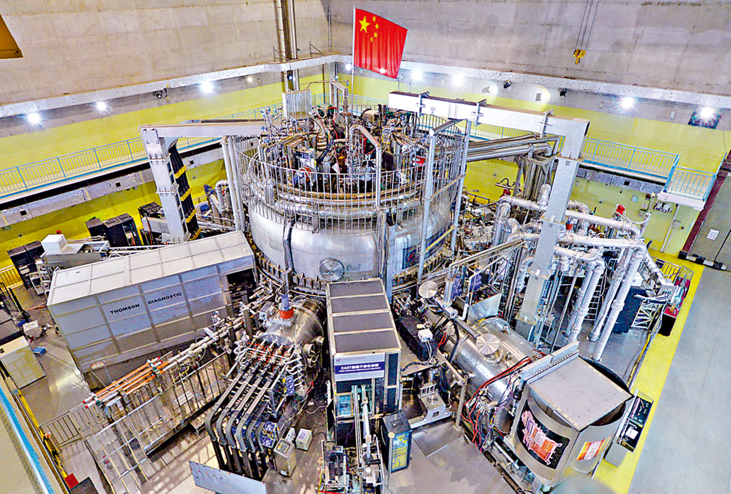 　　圖：合肥成功推動大科學裝置與產業聯動。圖為位於合肥的中國「人造太陽」。\受訪者供圖