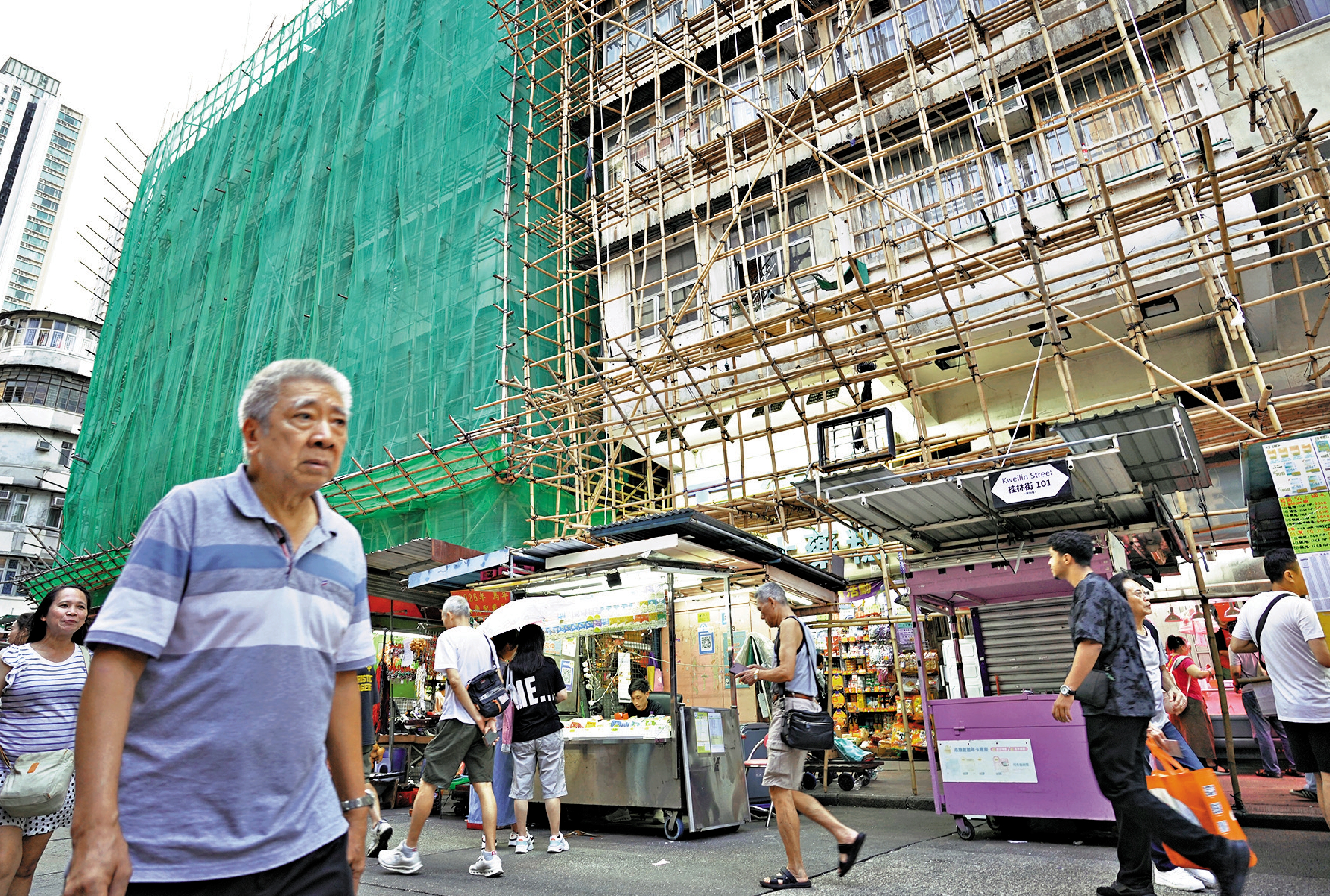 　　圖：「工作影子」計劃培育青年參與地區工作，發揮力量貢獻社會。\大公報記者何嘉駿攝