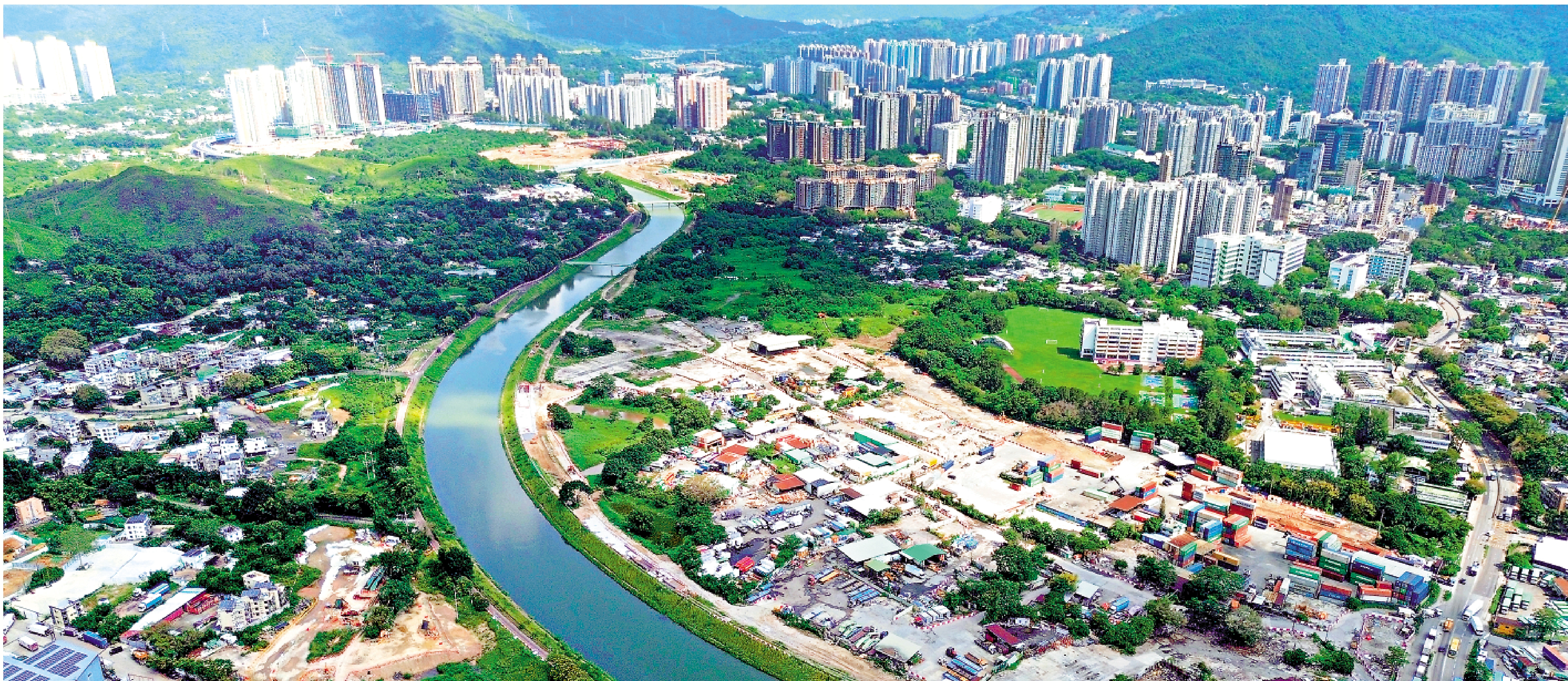 　　圖：目前北都區合共約有5600個住宅單位供應量。/大公報記者林良堅攝