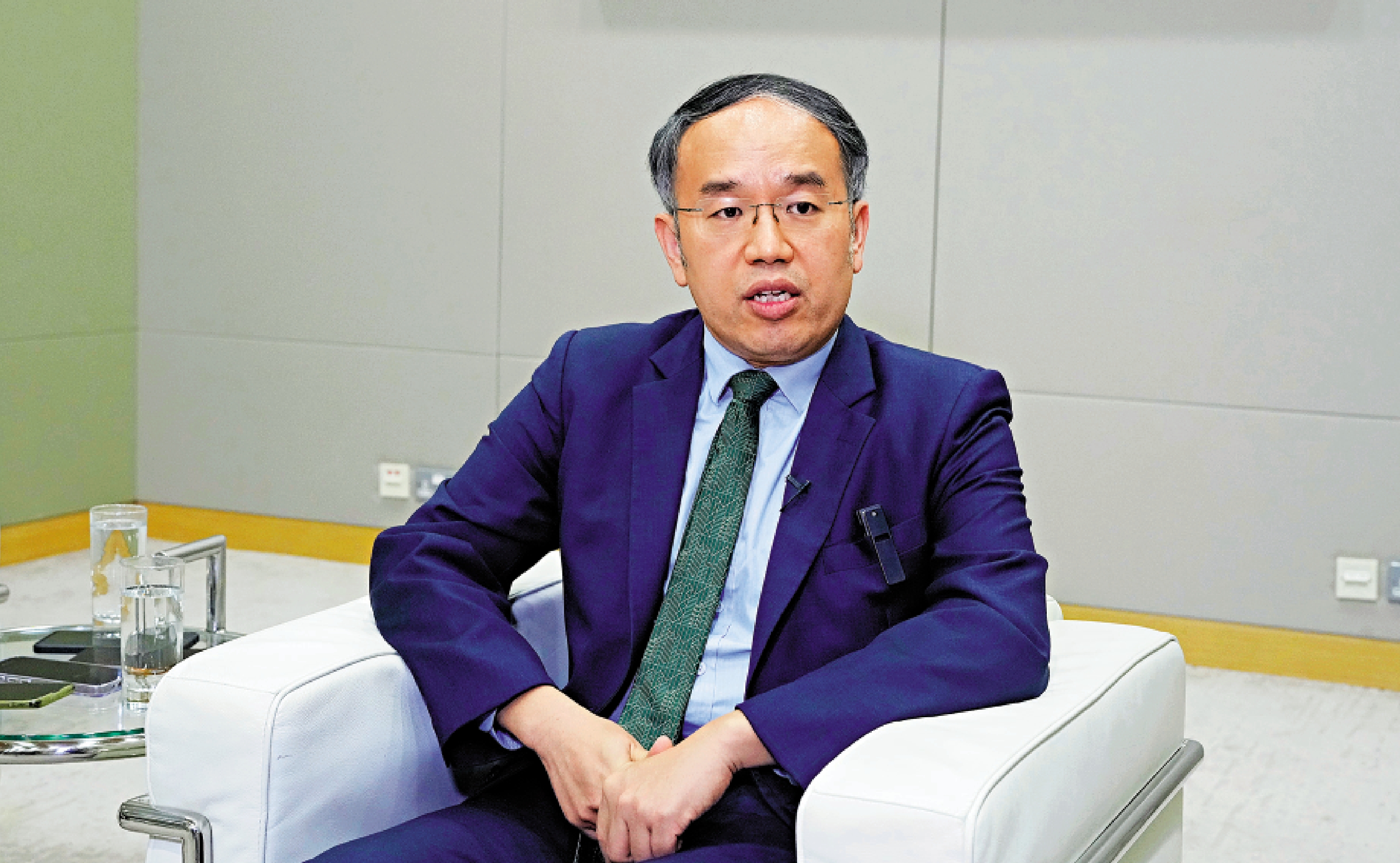 　　圖：許正宇表示，將充分結合監管、執法與教育，守護市民財富。/資料圖片