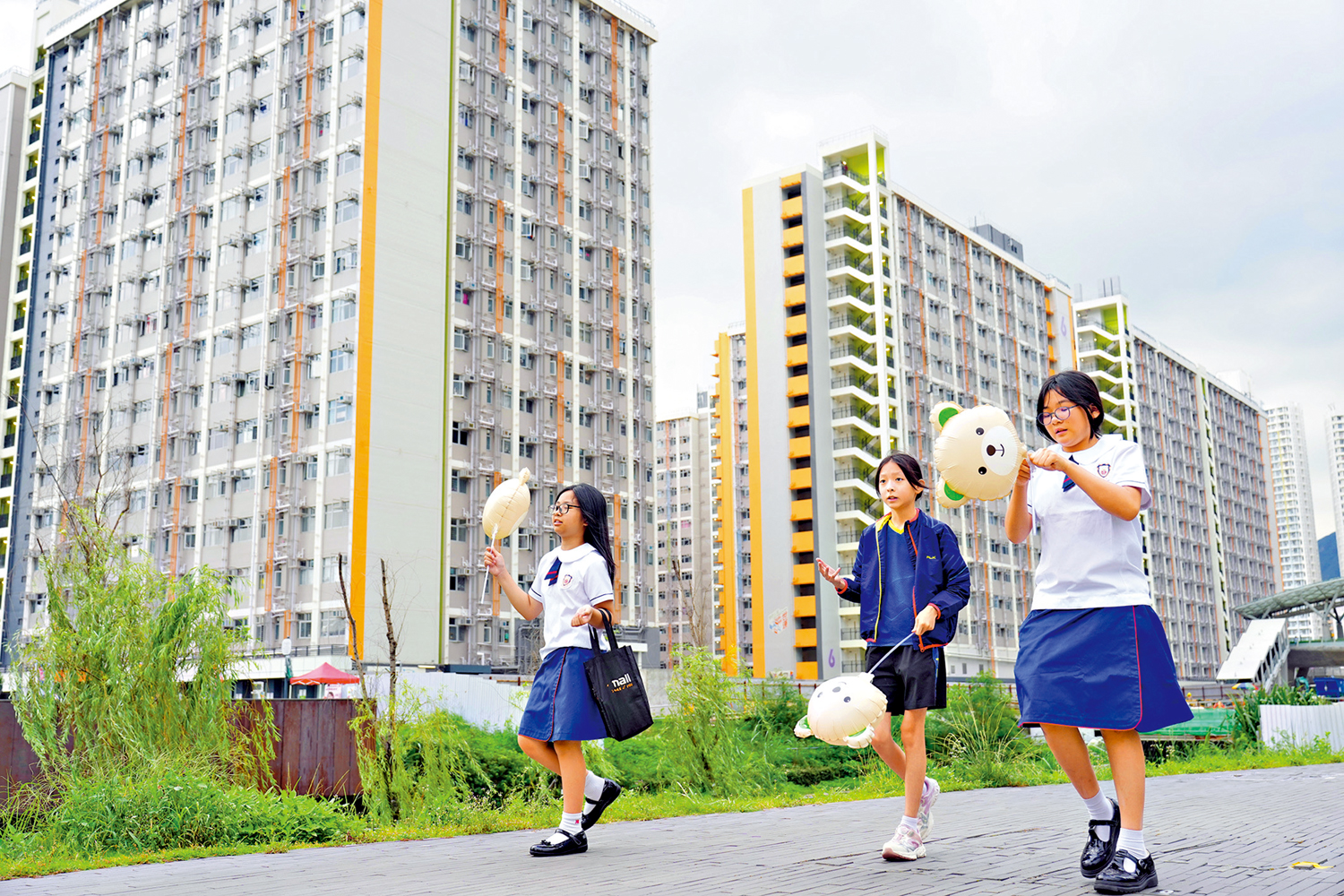 　　圖：今屆政府大力興建簡約公屋，至今有二萬六千個單位落成。\大公報記者麥潤田攝